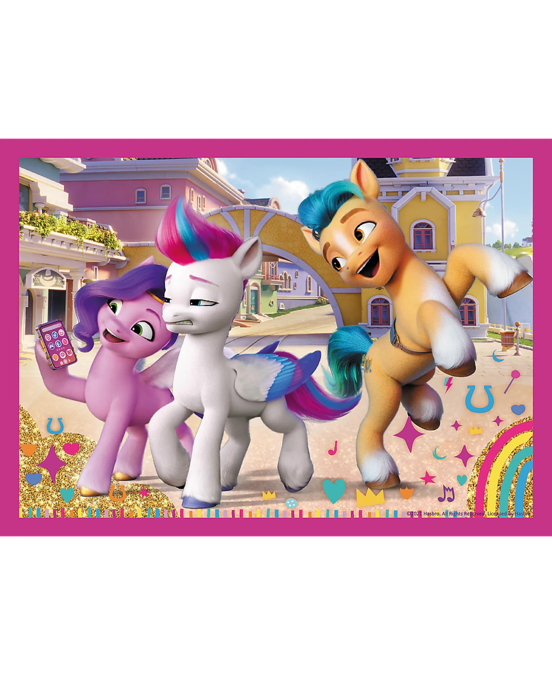 my-little-pony-puzzle-enfant-4-ans-35-70-pi-ces-lot-4 image 5