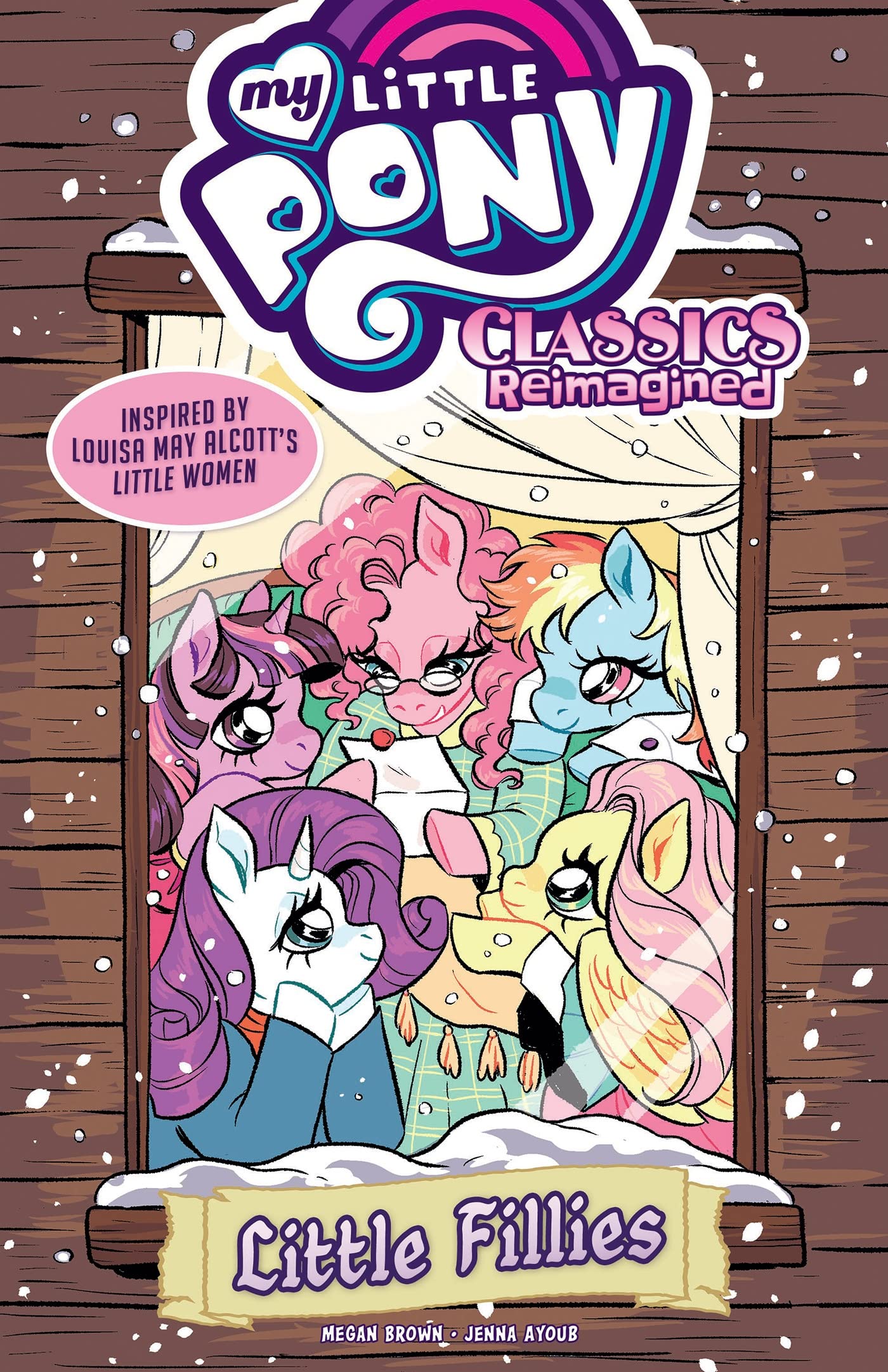 my-little-pony-little-fillies-livre-comics-classics-reimagined image 1