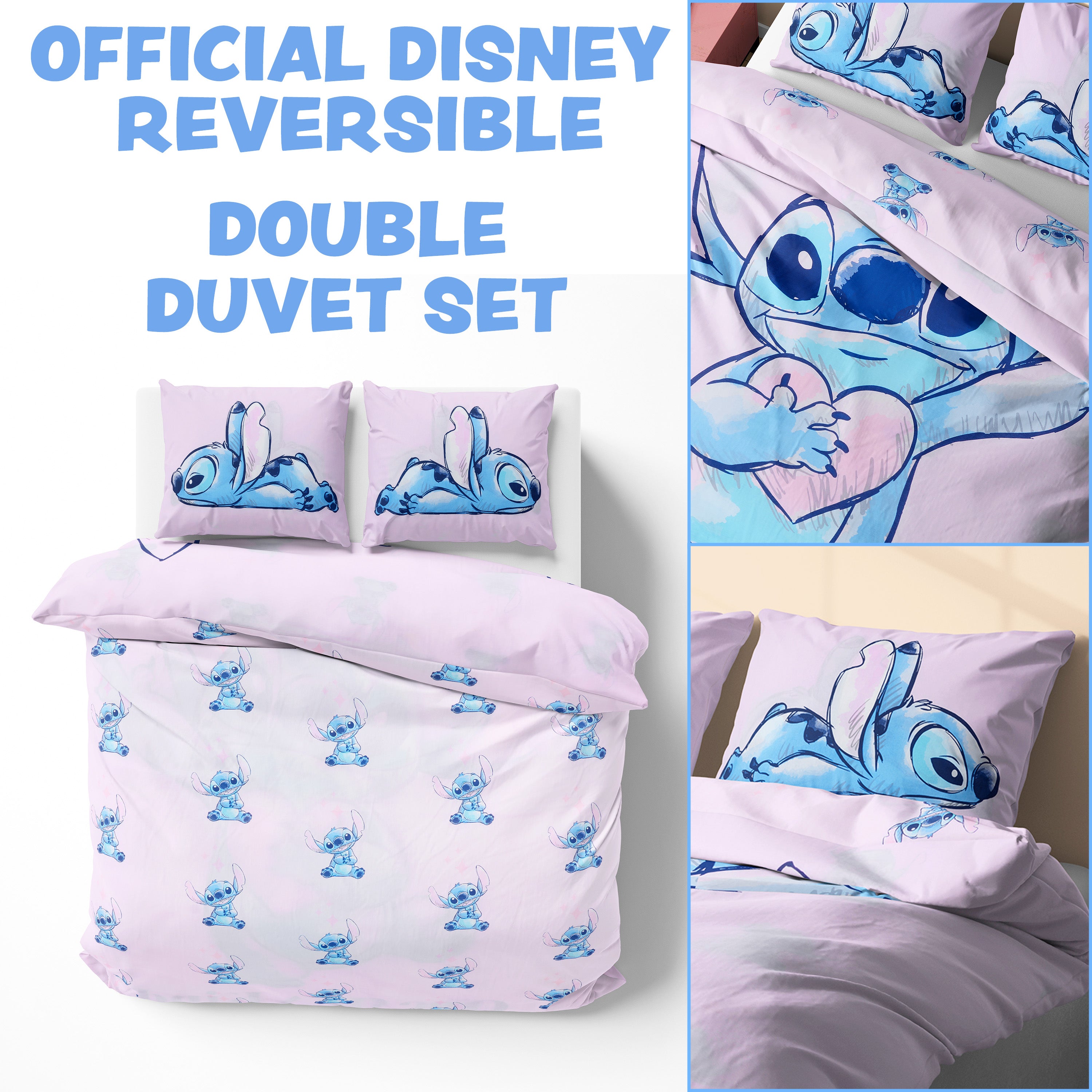 disney-stitch-parure-housse-de-couette-double-rose-stitch image 2