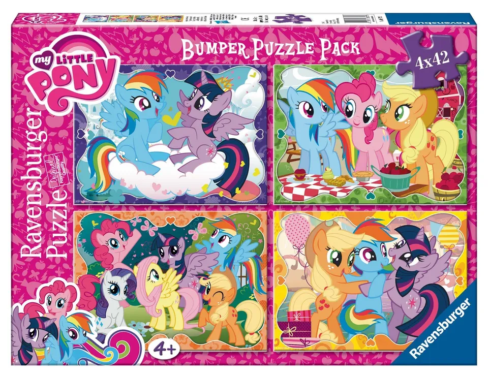 ravensburger-my-little-pony-puzzle-carton-4x42-pi-ces-4-ans image 1
