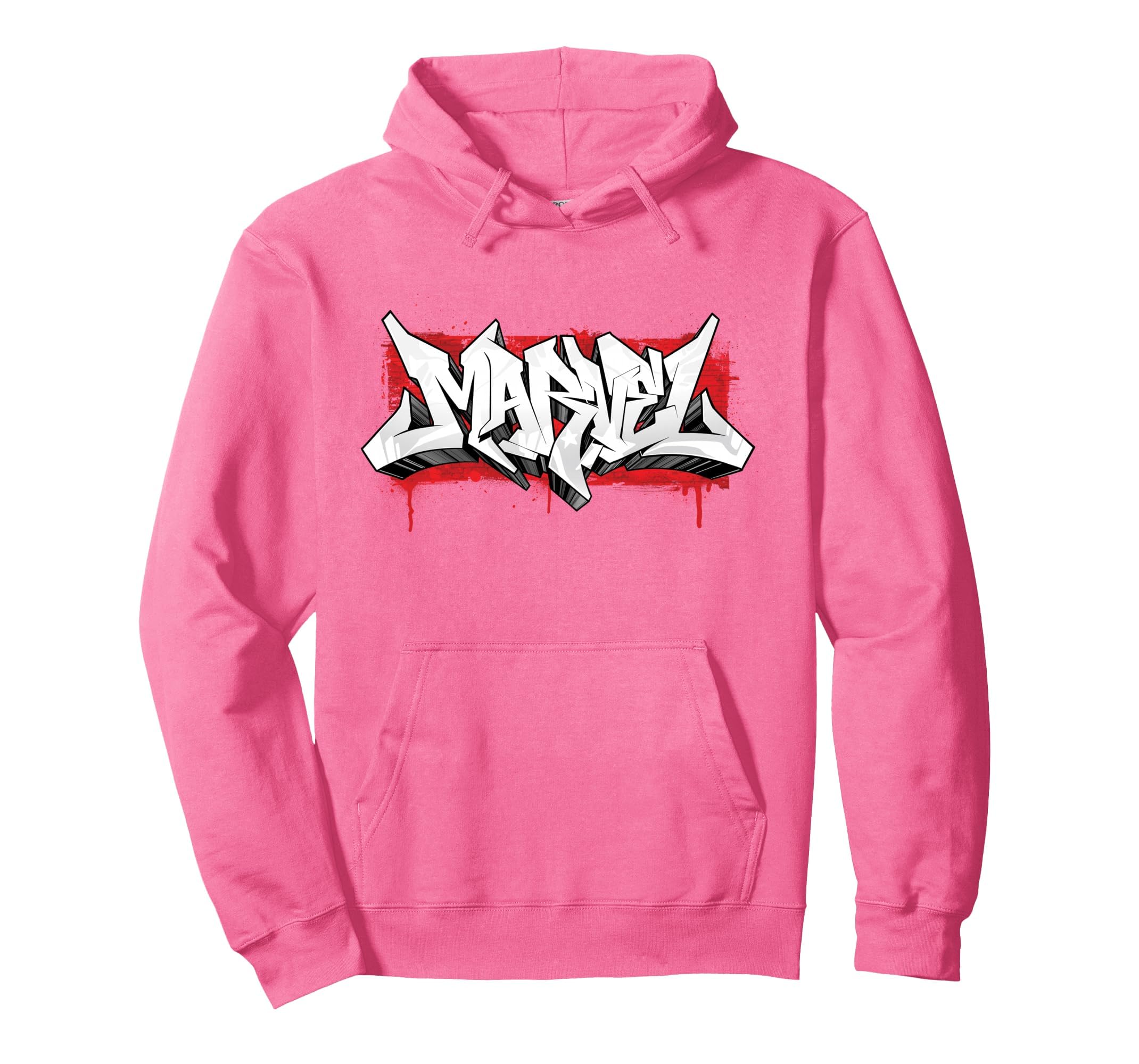 marvel-graffiti-brick-logo-sweat-capuche-noir-l image 7