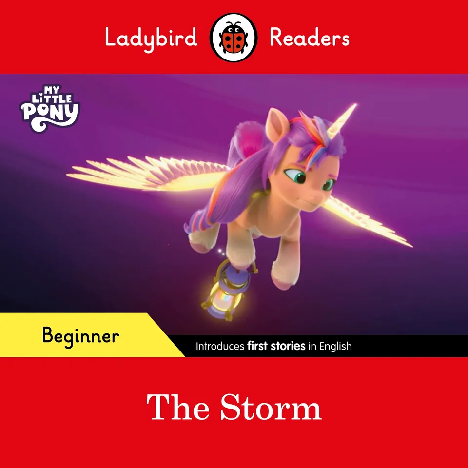 my-little-pony-ladybird-readers-the-storm-livre-anglais-d-butant image 1