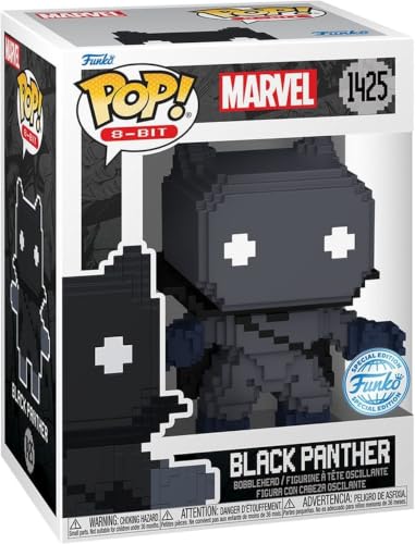 funko-pop-marvel-8-bit-black-panther-figurine-vinyle-9-5cm image 2
