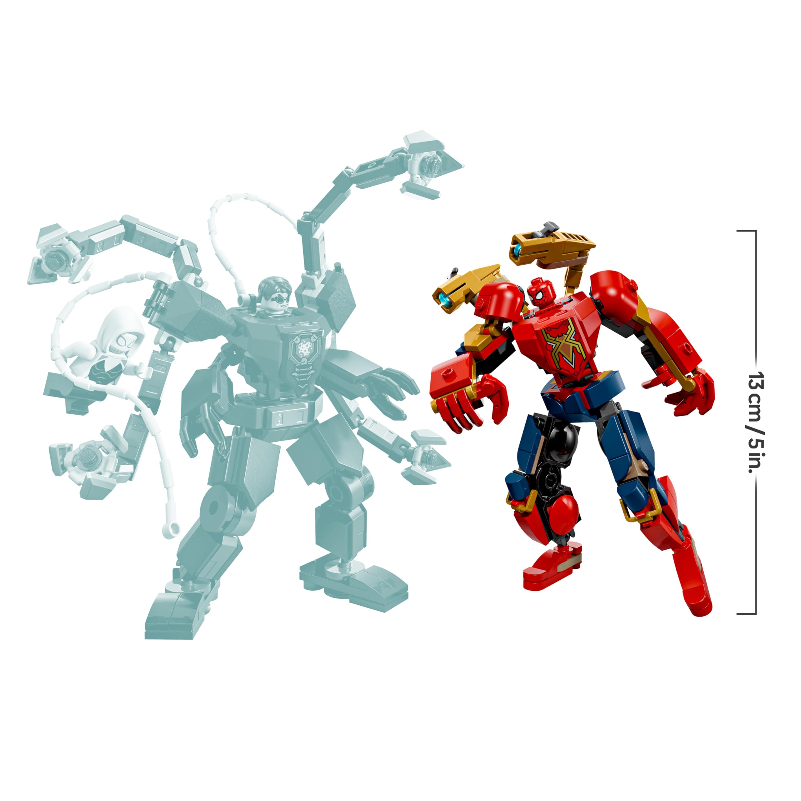 lego-marvel-76338-jeu-construction-robots-spider-man-315-pcs image 8