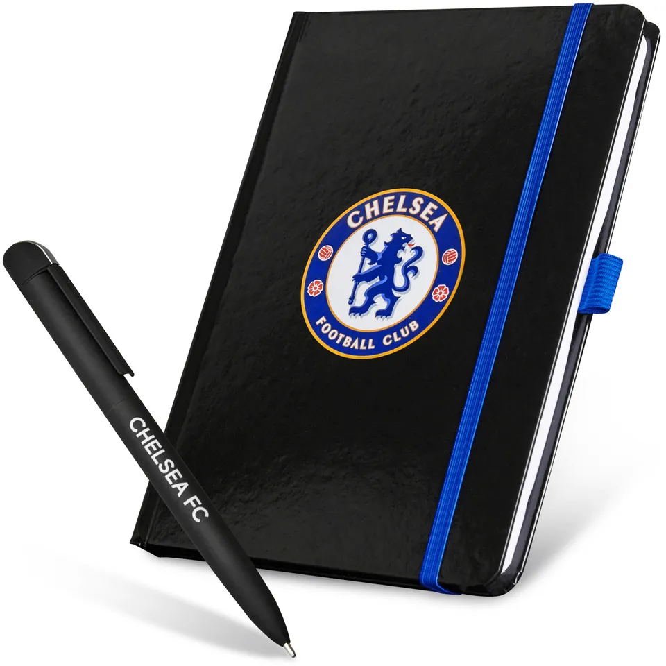 chelsea-f-c-set-carnet-a4-lign-stylo-supporters image 1