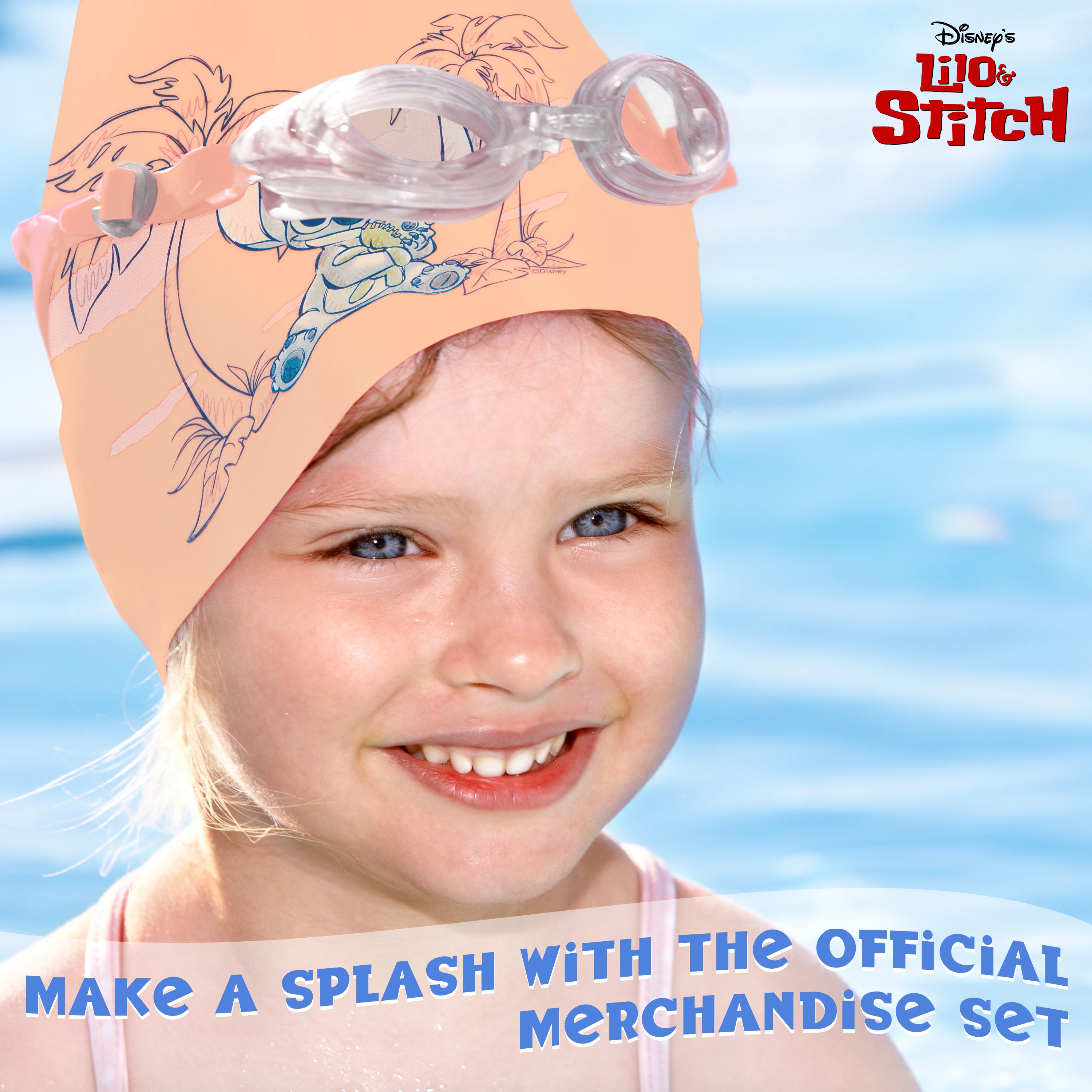 get-trend-boys-disney-stitch-lunettes-piscine-bonnet image 3