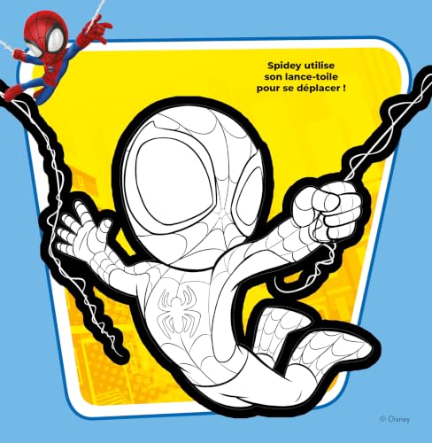 marvel-spidey-et-ses-amis-extraordinaires-livre-coloriage-relief image 6