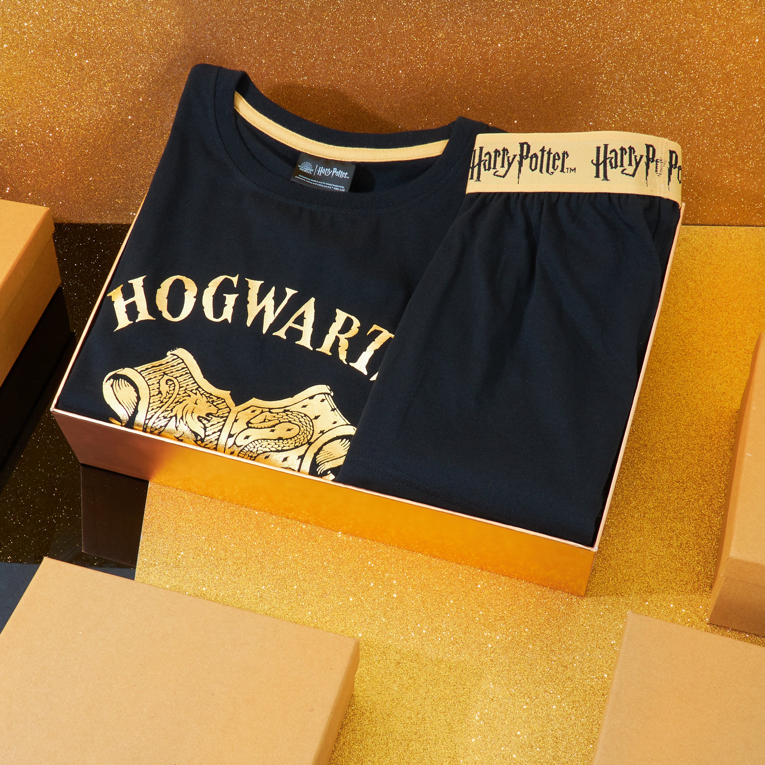 harry-potter-pyjama-court-fille-9-10-ans-coton-2-pi-ces image 2