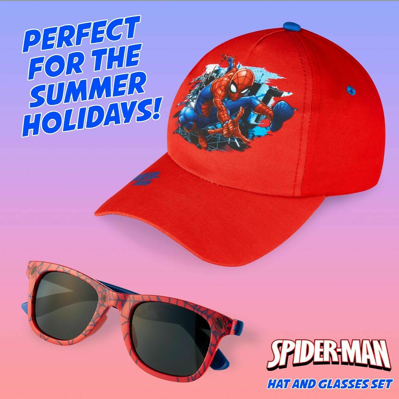 marvel-casquette-gar-on-baseball-r-glable-spiderman-avengers image 3