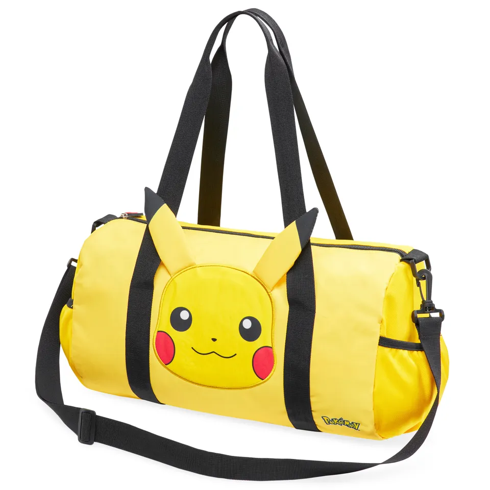 pok-mon-sac-voyage-enfant-pikachu-jaune-oreilles-3d-sport image 1