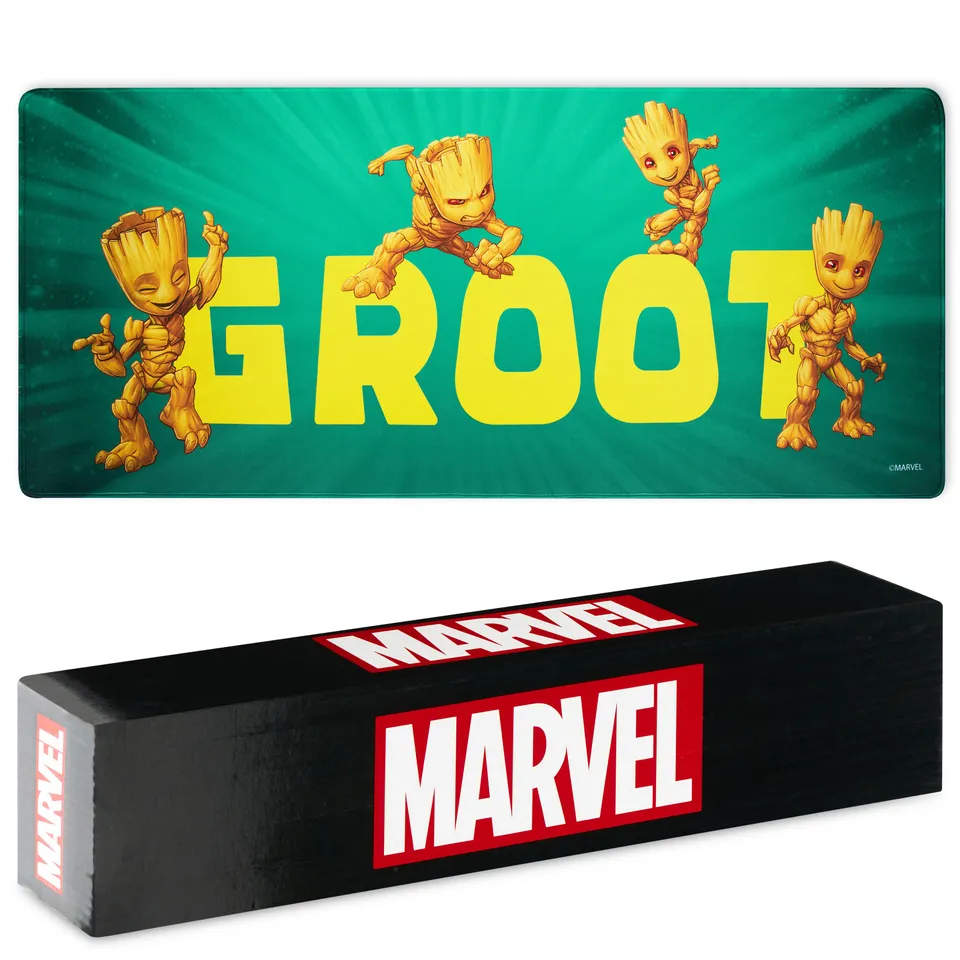 marvel-groot-tapis-souris-xxl-bureau-vert image 1