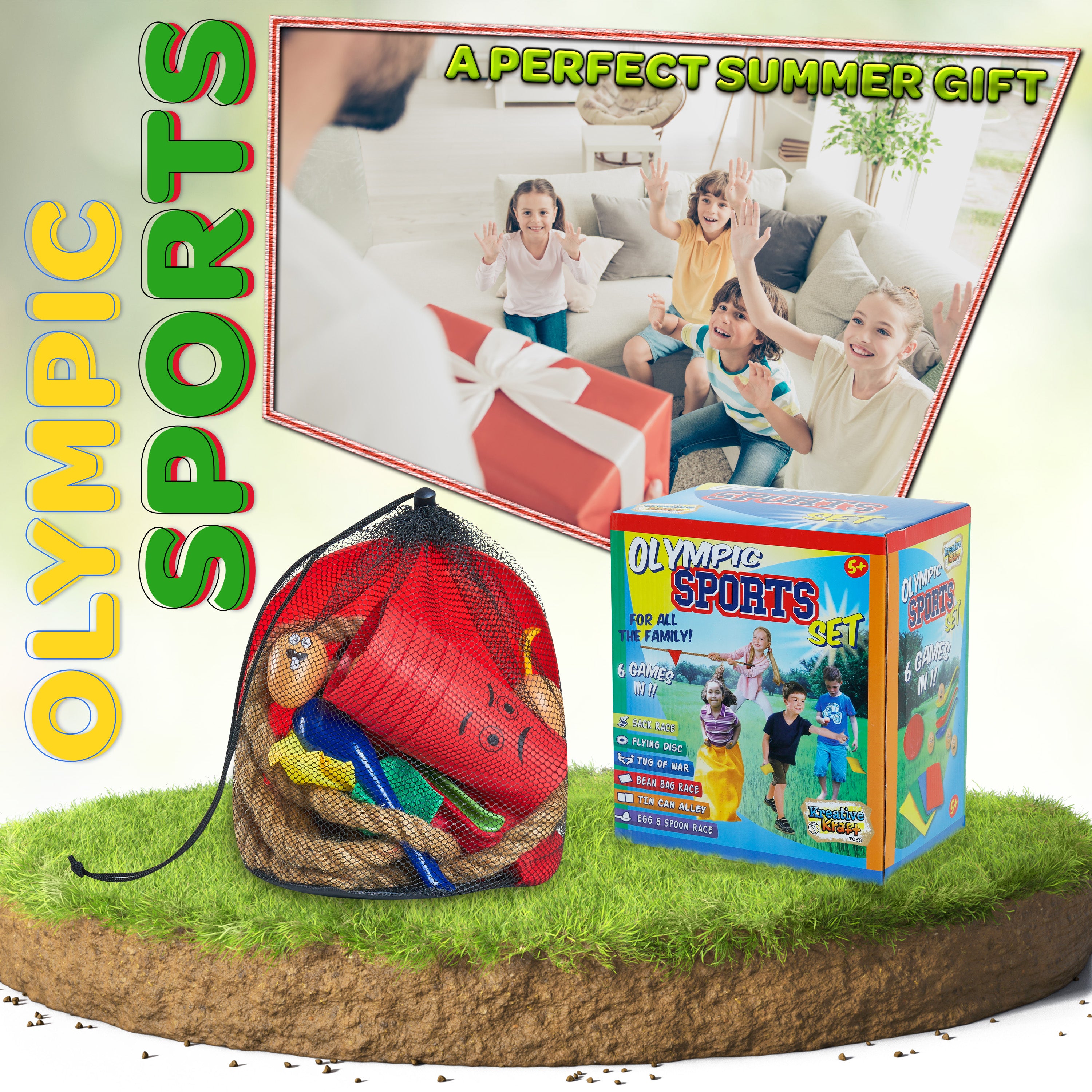jeux-ext-rieur-kreativekraft-6-en-1-jardin-enfant image 2