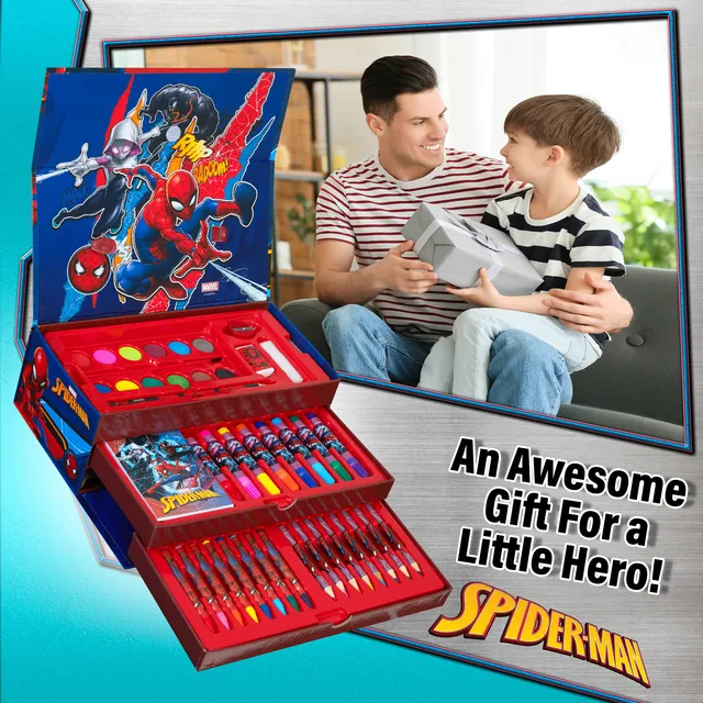 marvel-coffret-dessin-enfant-spiderman-avengers-multicolore image 1