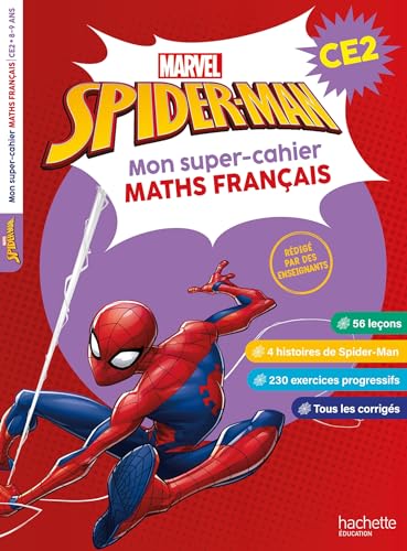 marvel-spider-man-mon-super-cahier-ce2-maths-fran-ais image 8
