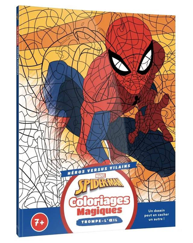 marvel-spider-man-coloriages-magiques-h-ros-vilains-livre-7 image 1