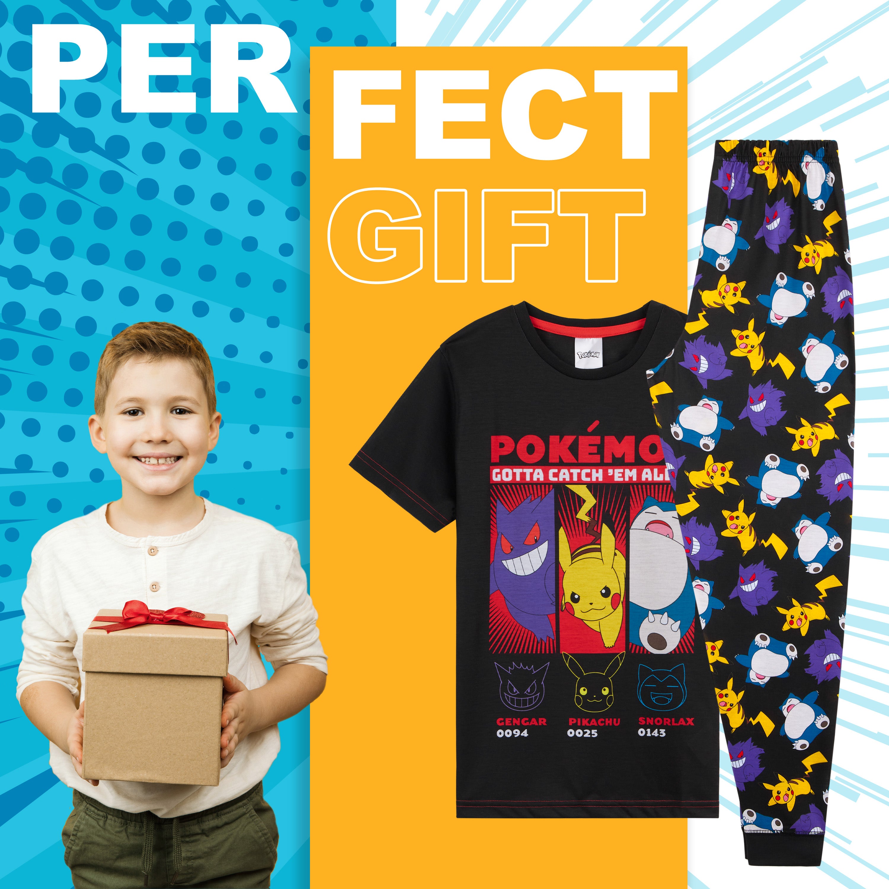 get-trend-boys-pok-mon-pyjama-gar-on-coton-2-pi-ces image 3