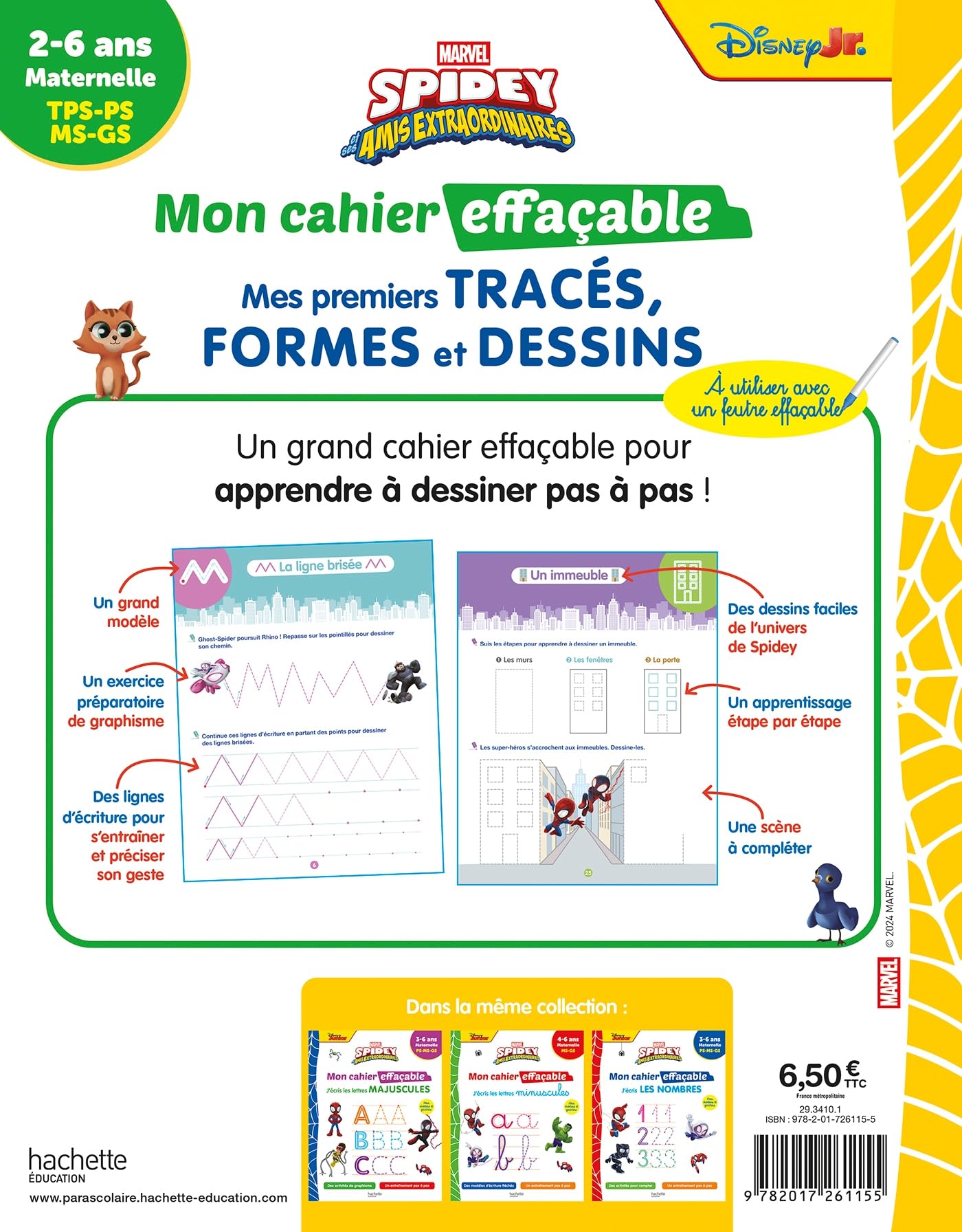 marvel-spidey-cahier-effa-able-premiers-trac-s-maternelle image 2