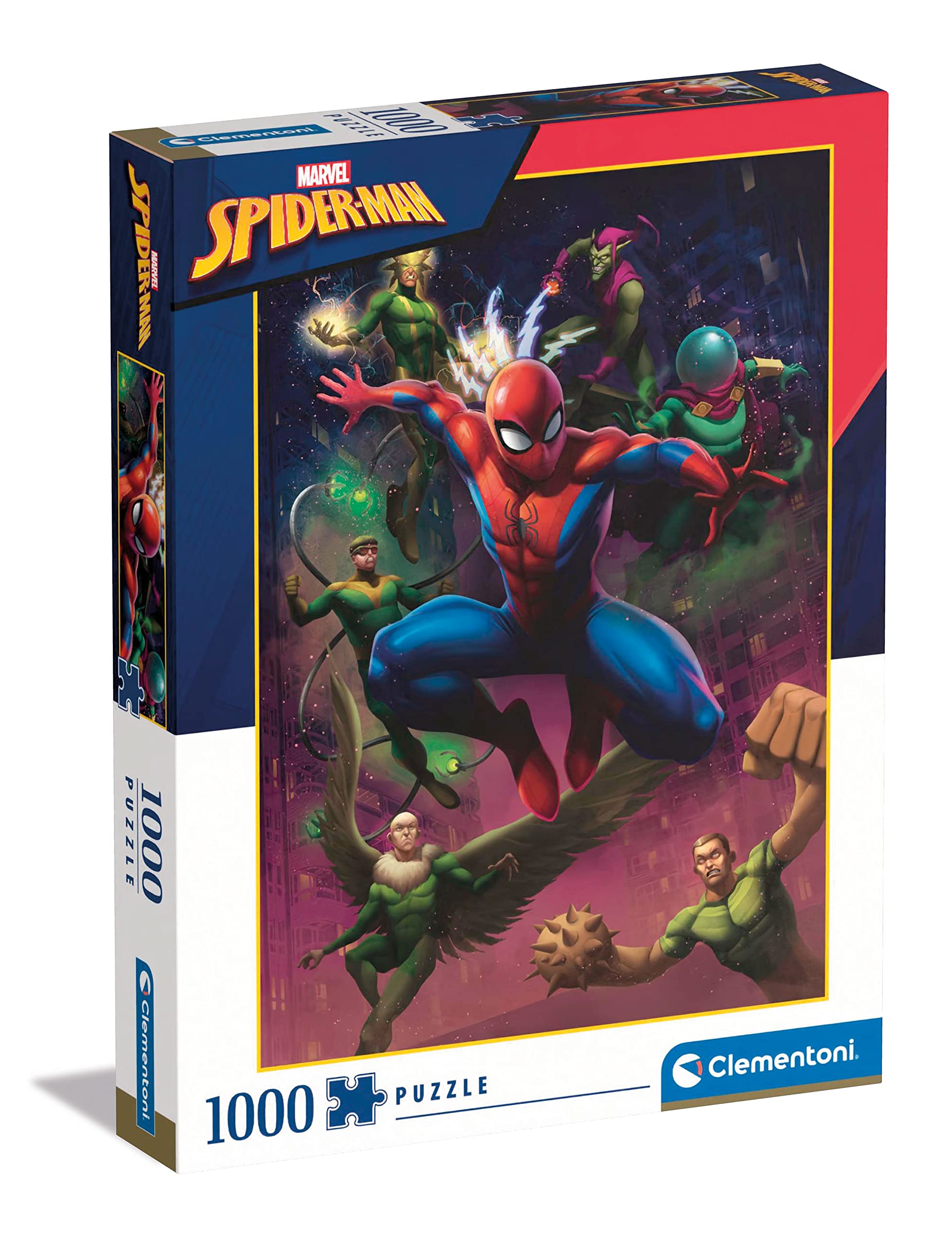 marvel-spiderman-illustrated-puzzle-1000-pi-ces-70x50-cm image 1