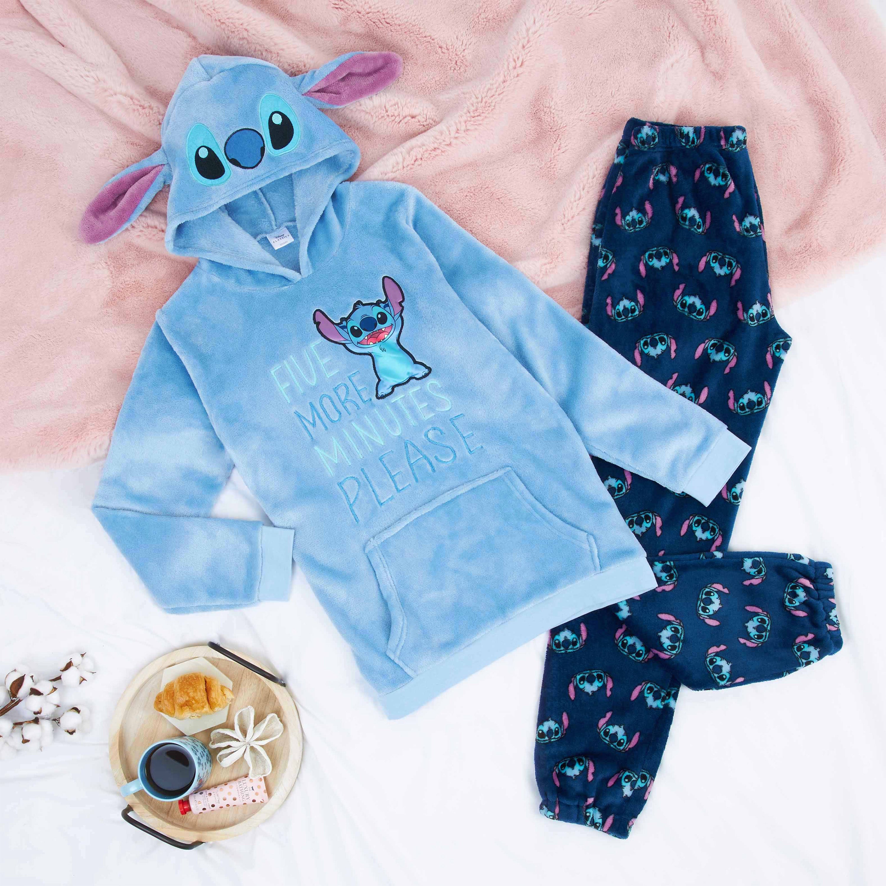 disney-pyjama-polaire-femme-eeyore-capuche-oreilles image 3