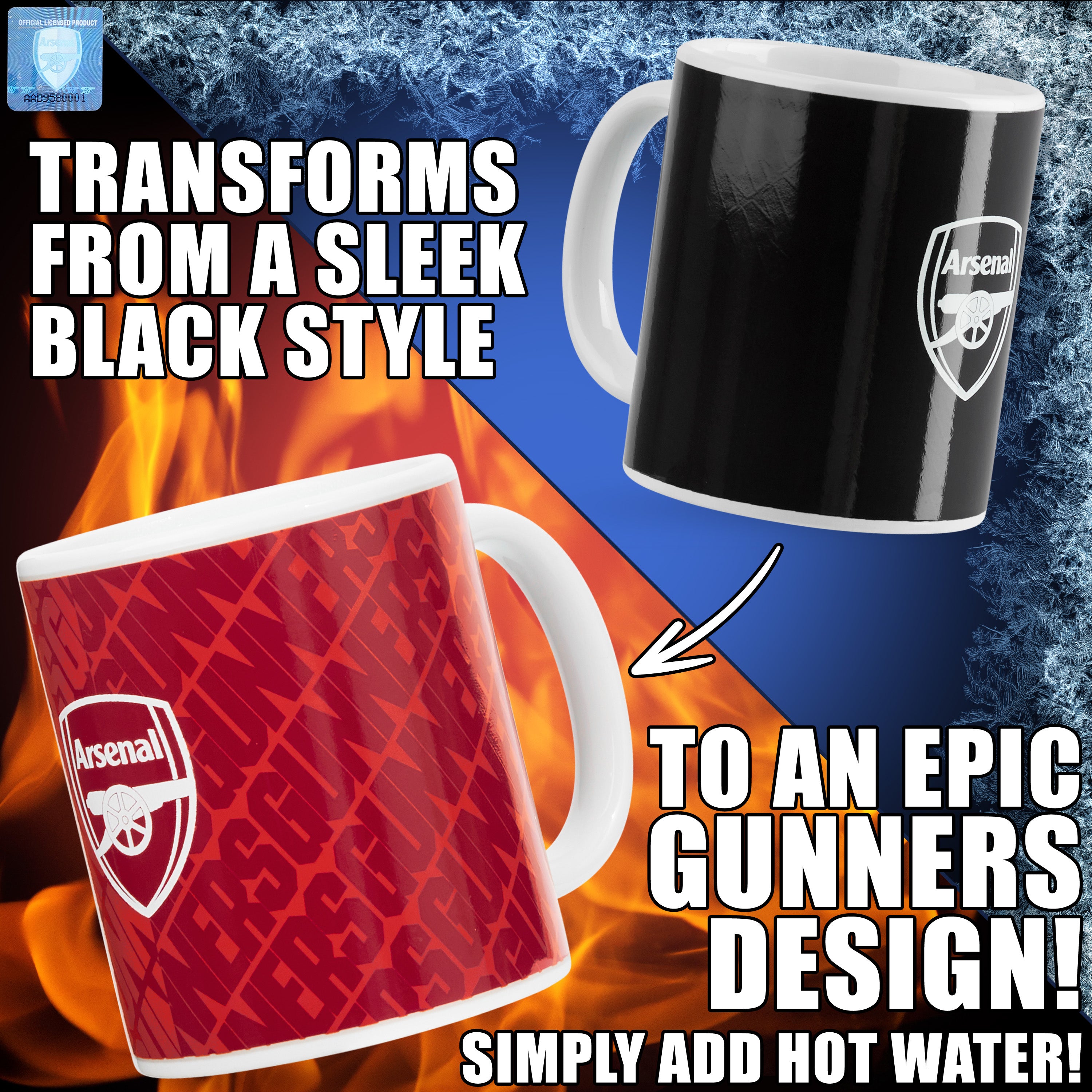 arsenal-mug-c-ramique-thermosensible-320-ml image 3