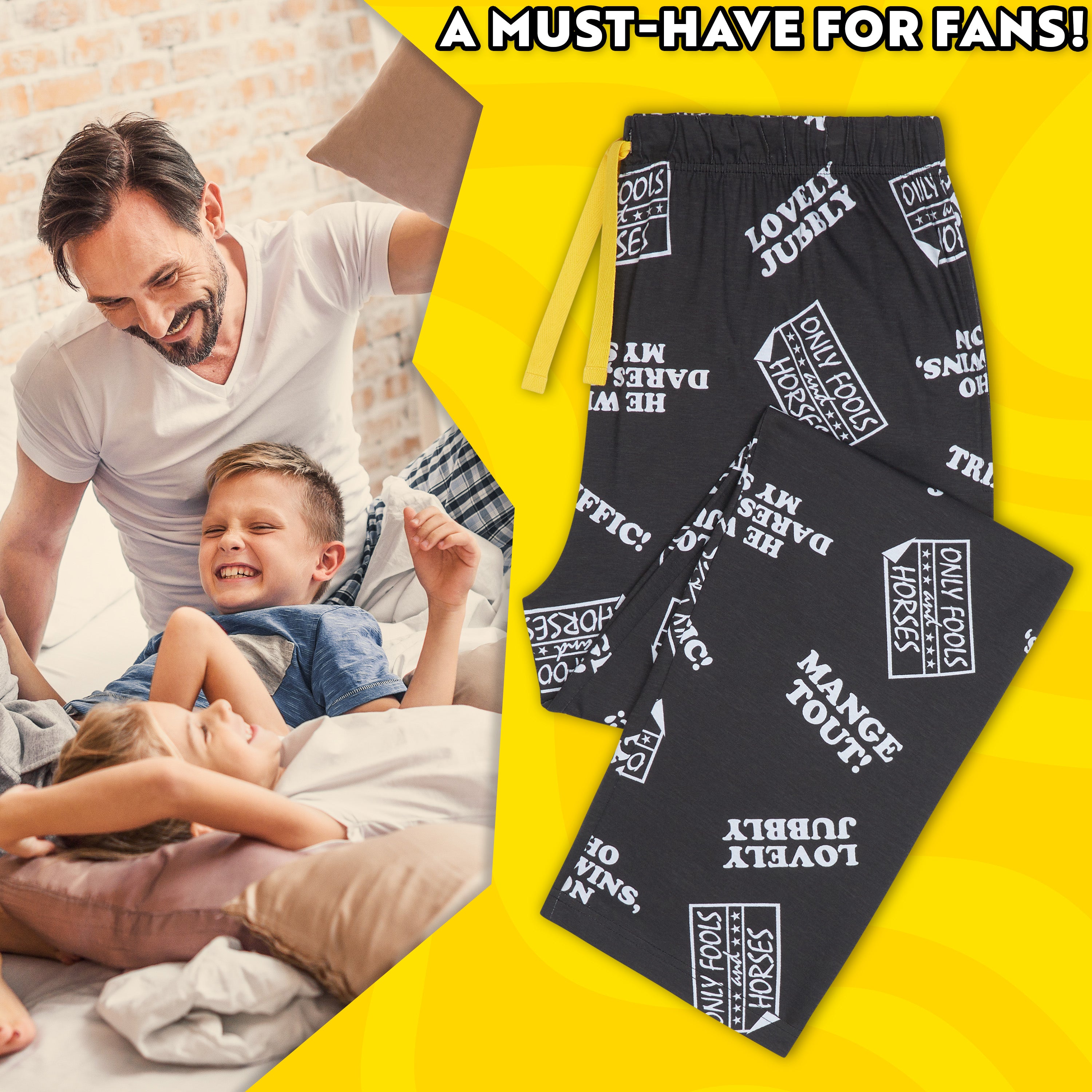 only-fools-and-horses-pantalon-pyjama-homme-poches image 2