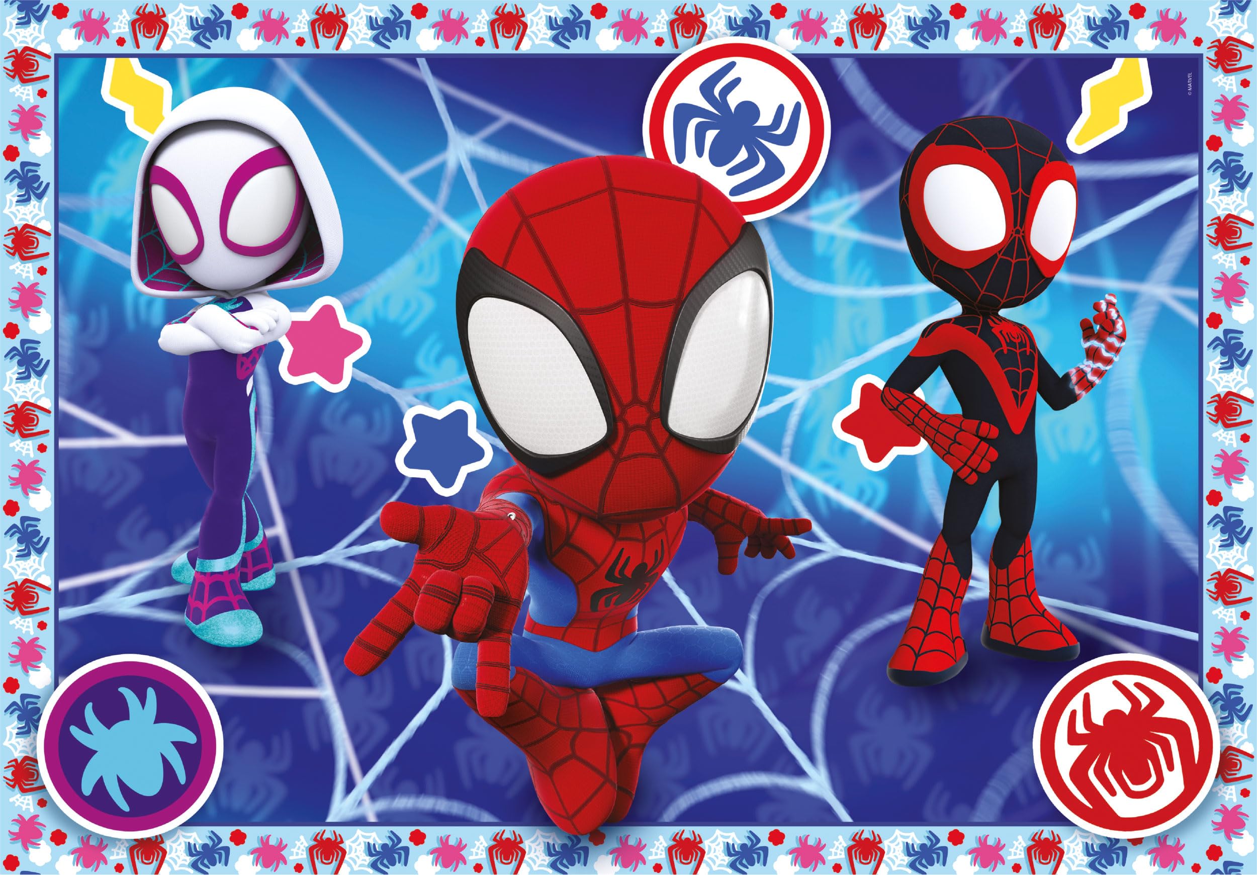 marvel-spidey-puzzle-30-pi-ces-33-5x23-5-cm-enfants image 2