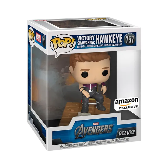 funko-pop-deluxe-hawkeye-shawarma-figurine-vinyle-avengers image 1