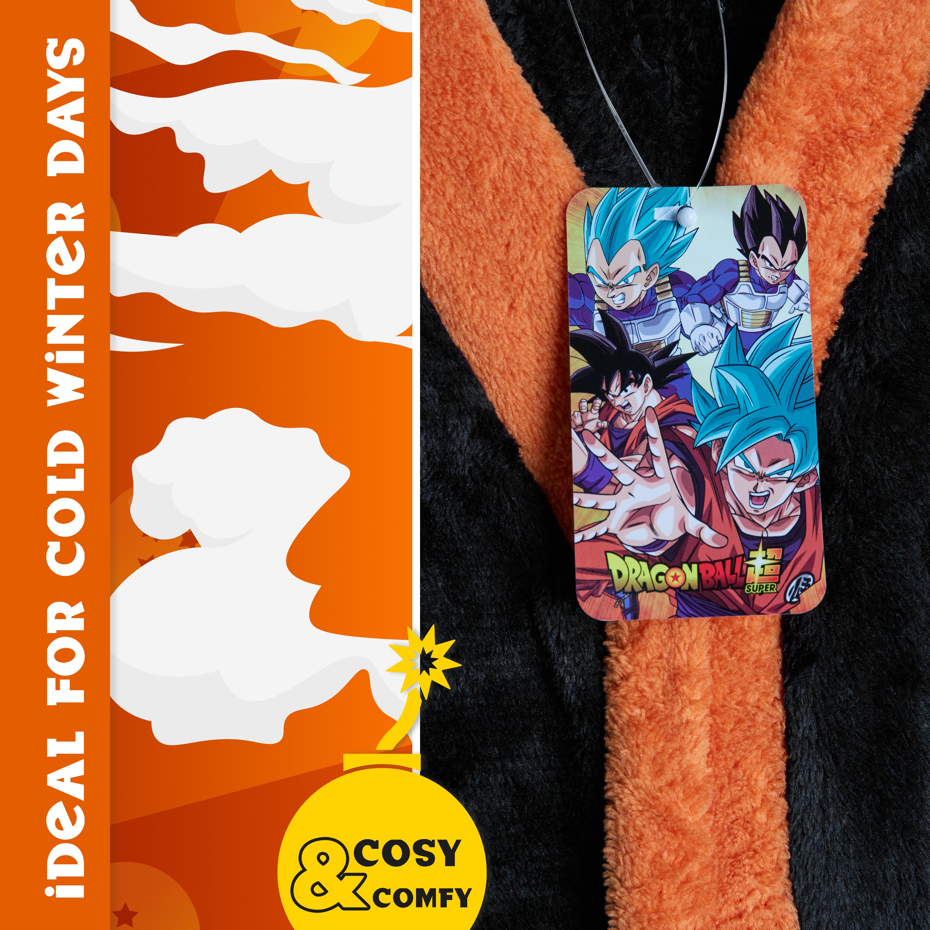 get-trend-men-dragon-ball-z-peignoir-homme-polaire-taille-l image 2