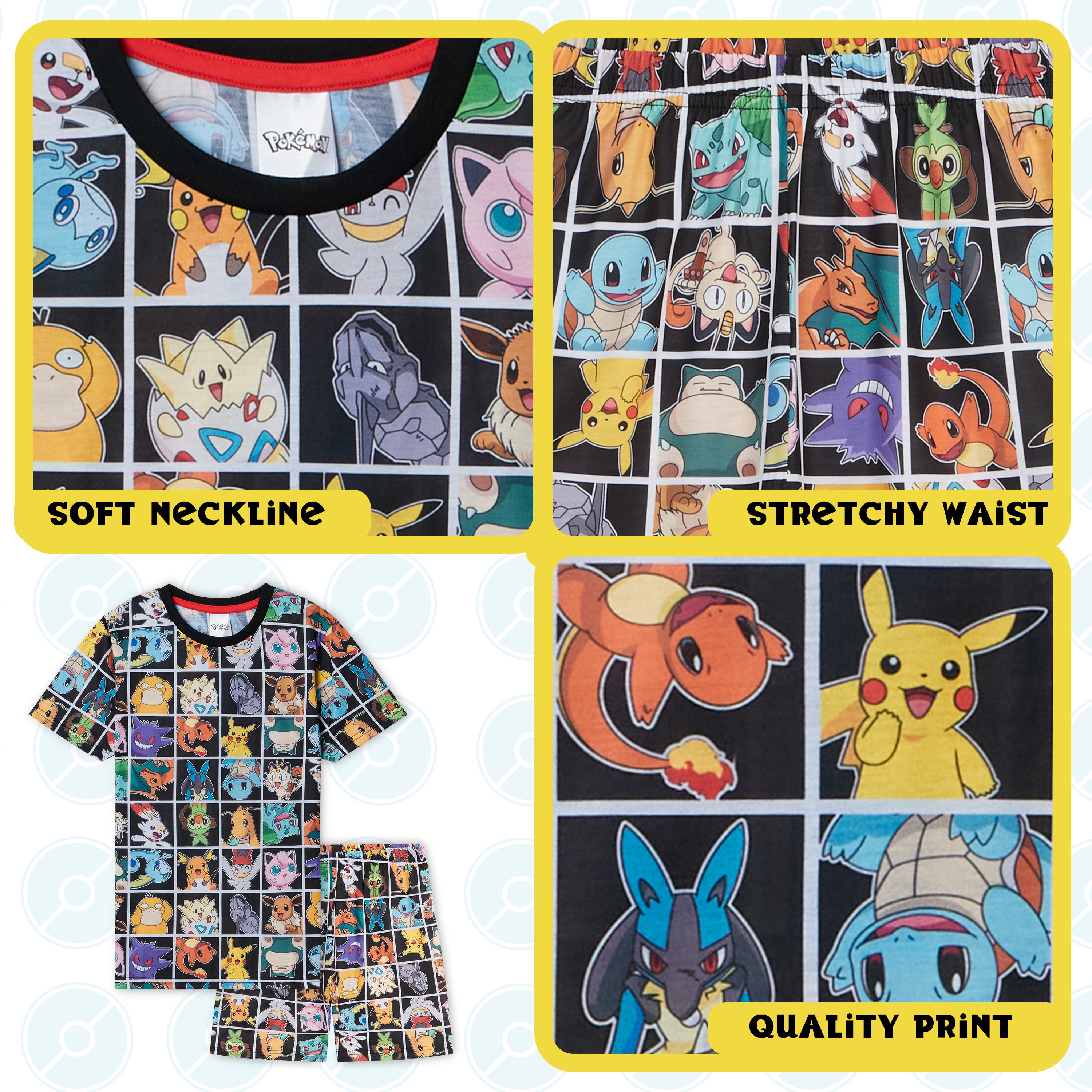 pok-mon-boys-pyjama-gar-on-t-shirt-short-t image 4