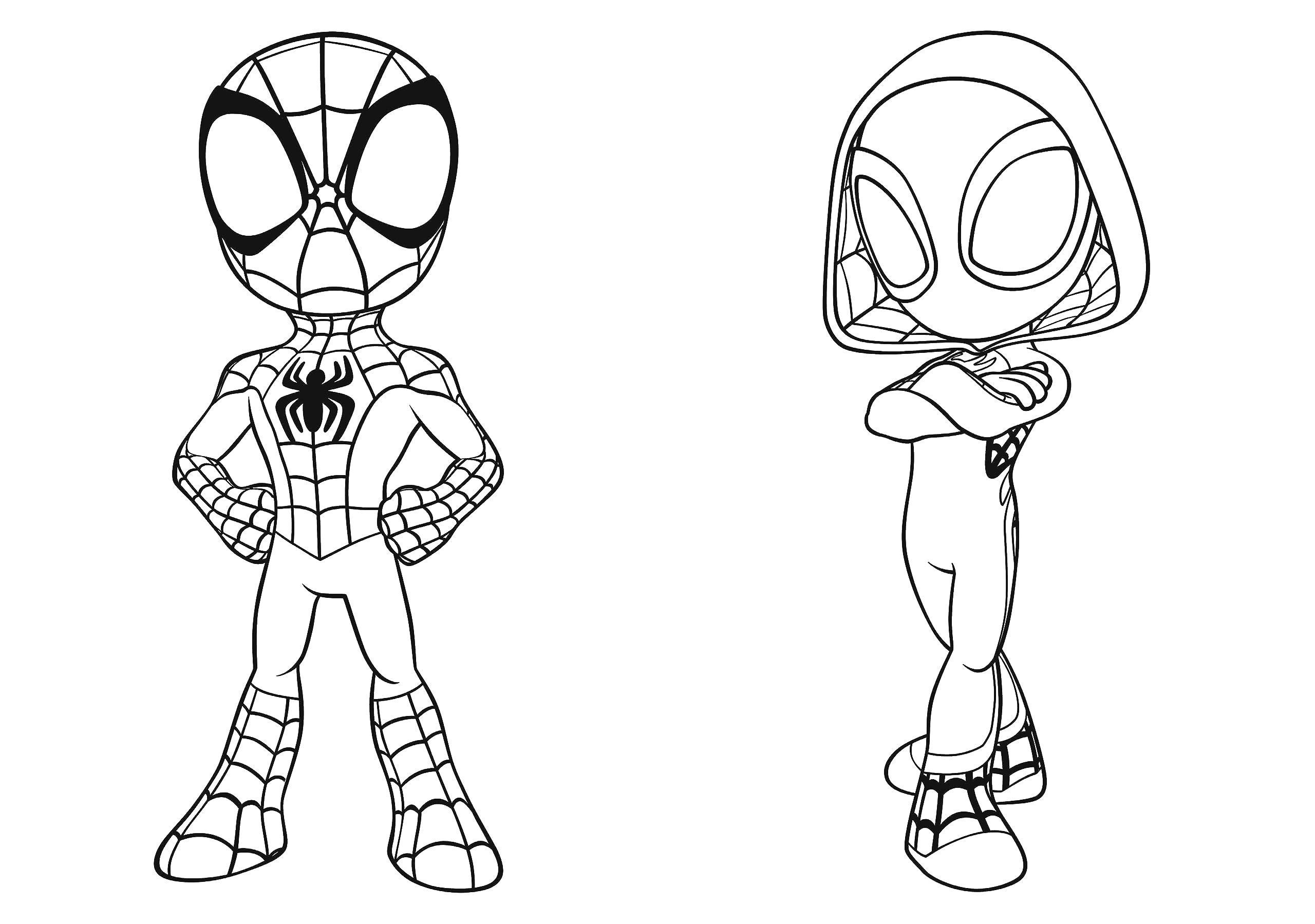 marvel-spidey-amis-extraordinaires-maxi-colo-coloriage image 3