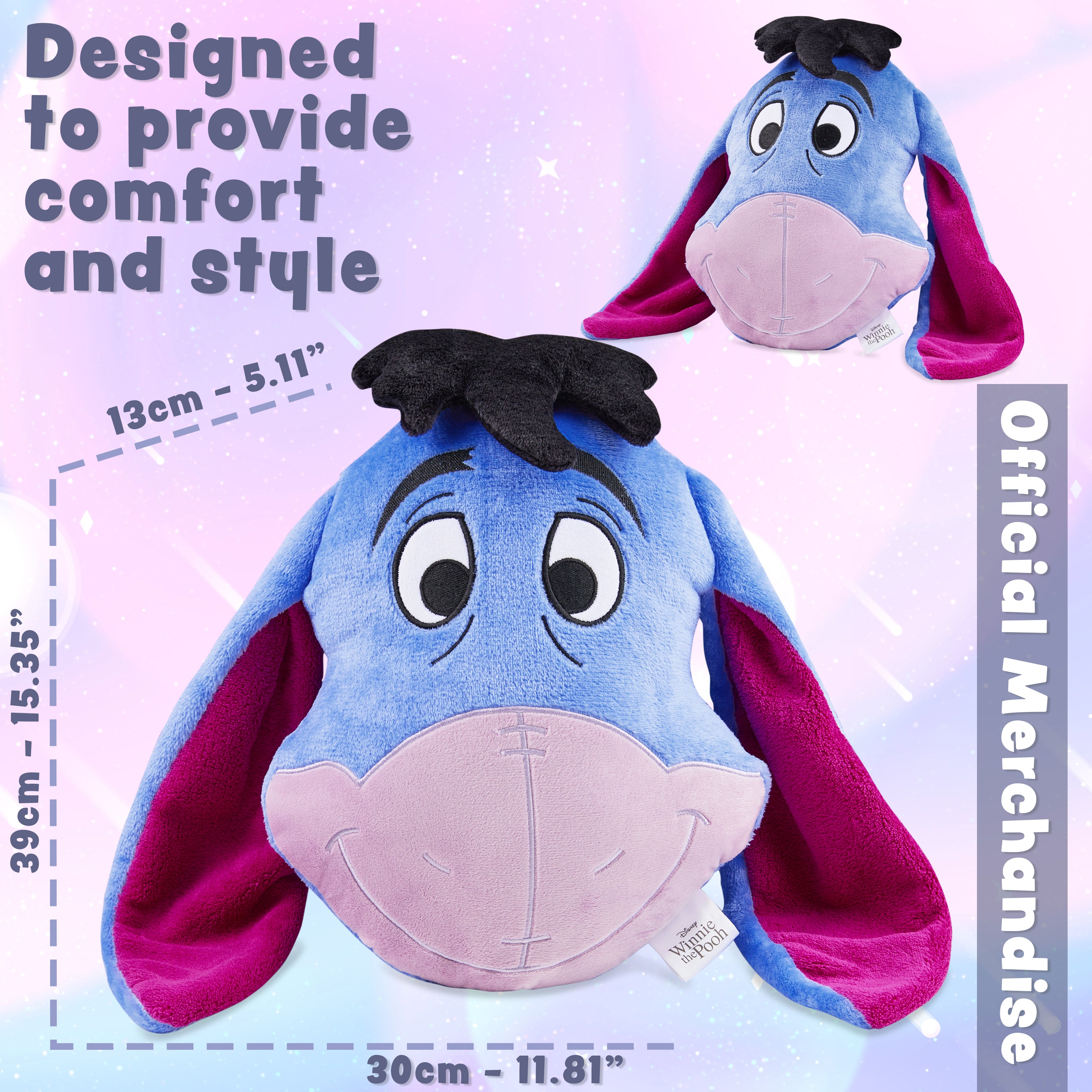 disney-bourriquet-coussin-peluche-3d-bleu-39x30-cm-c-lin image 3