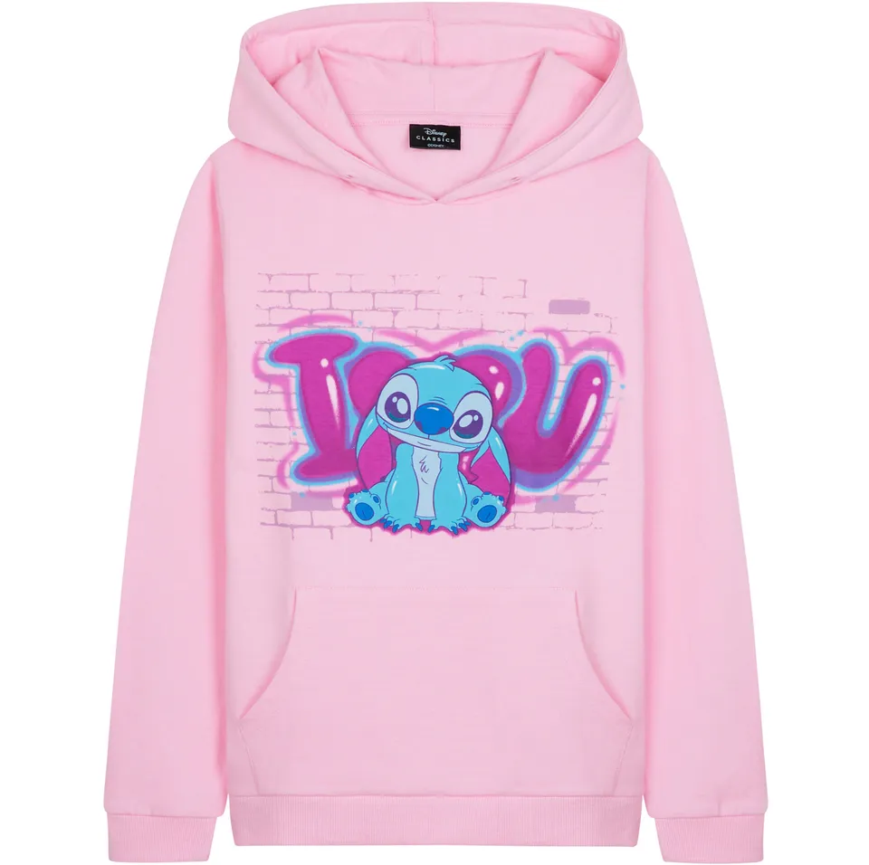 disney-stitch-sweat-capuche-fille-chaud-doux-11-12-ans image 1