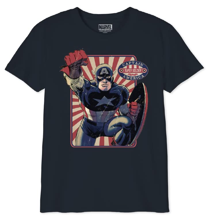 marvel-t-shirt-gar-on-10-ans-blanc-super-h-ros-coton image 2