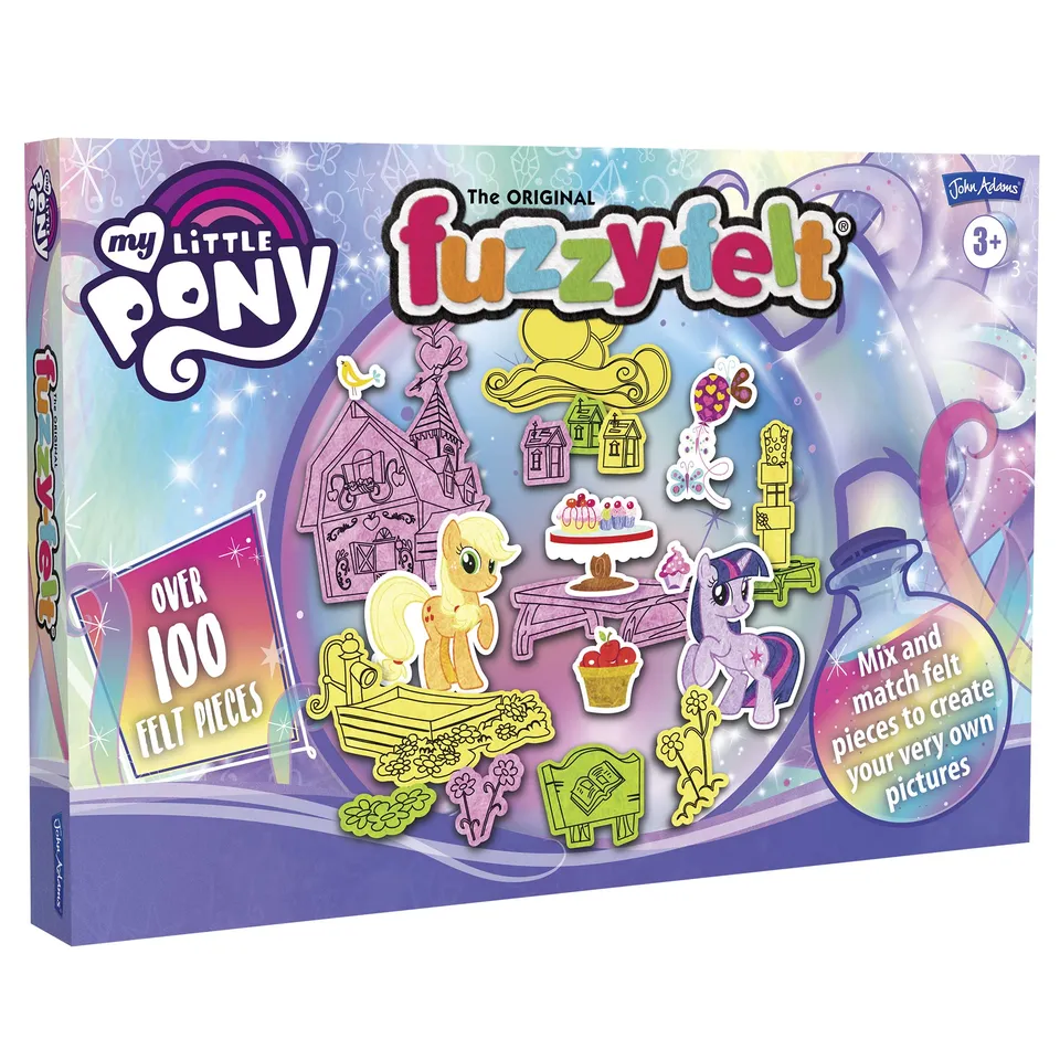 my-little-pony-fuzzy-felt-set-cr-atif-feutrine-pique-nique-3-ans image 1