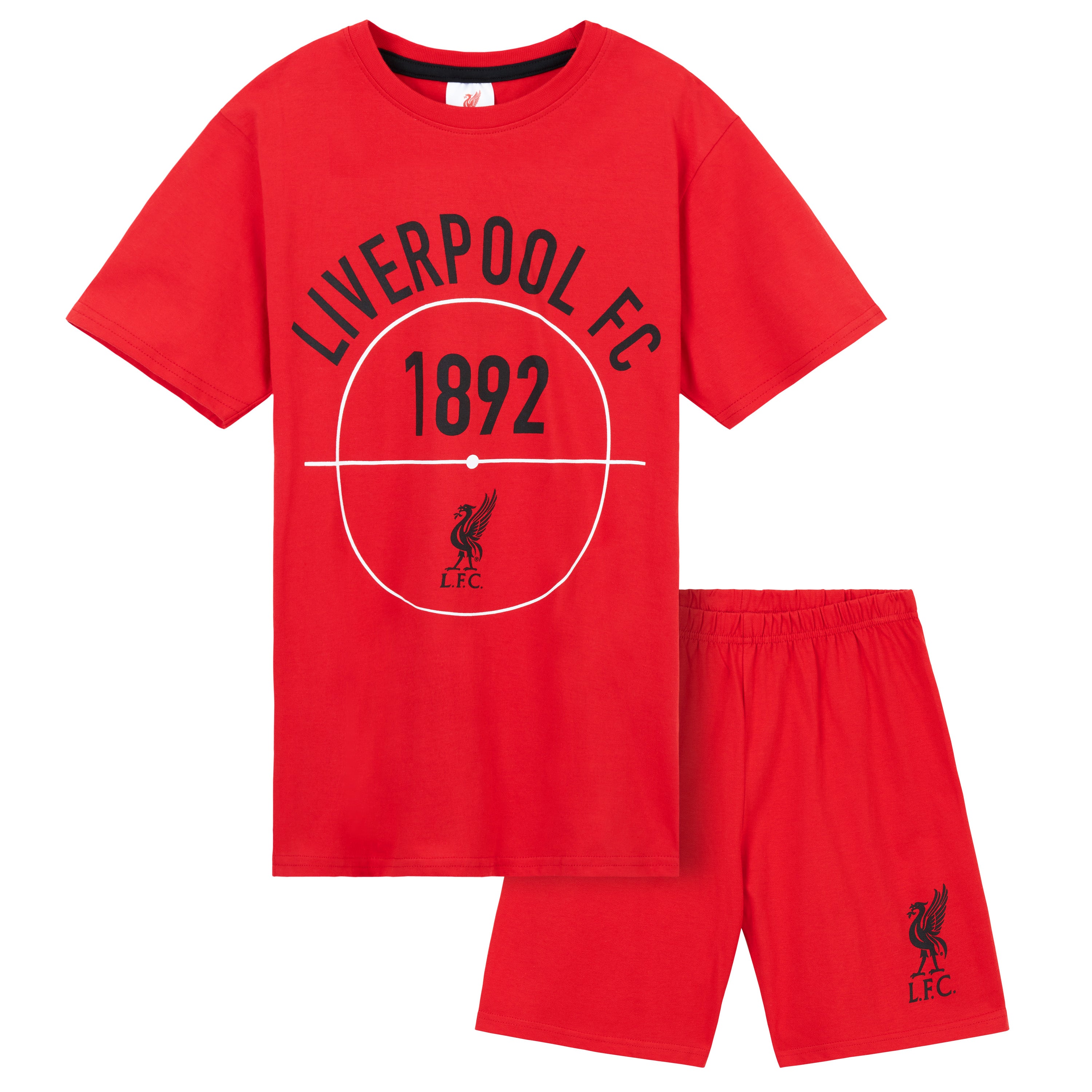 liverpool-fc-pyjama-court-gar-on-coton-9-10-ans image 1