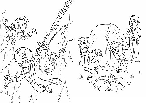 spidey-et-ses-amis-coloriages-avec-stickers-livre-marvel image 6