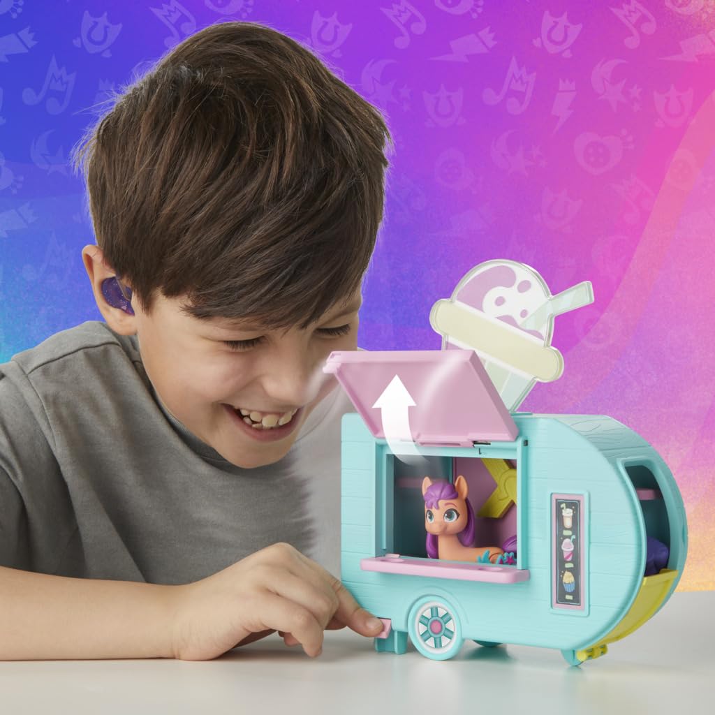 my-little-pony-a-new-generation-sunny-starscout-camion-smoothies-coffret-lumineu image 5