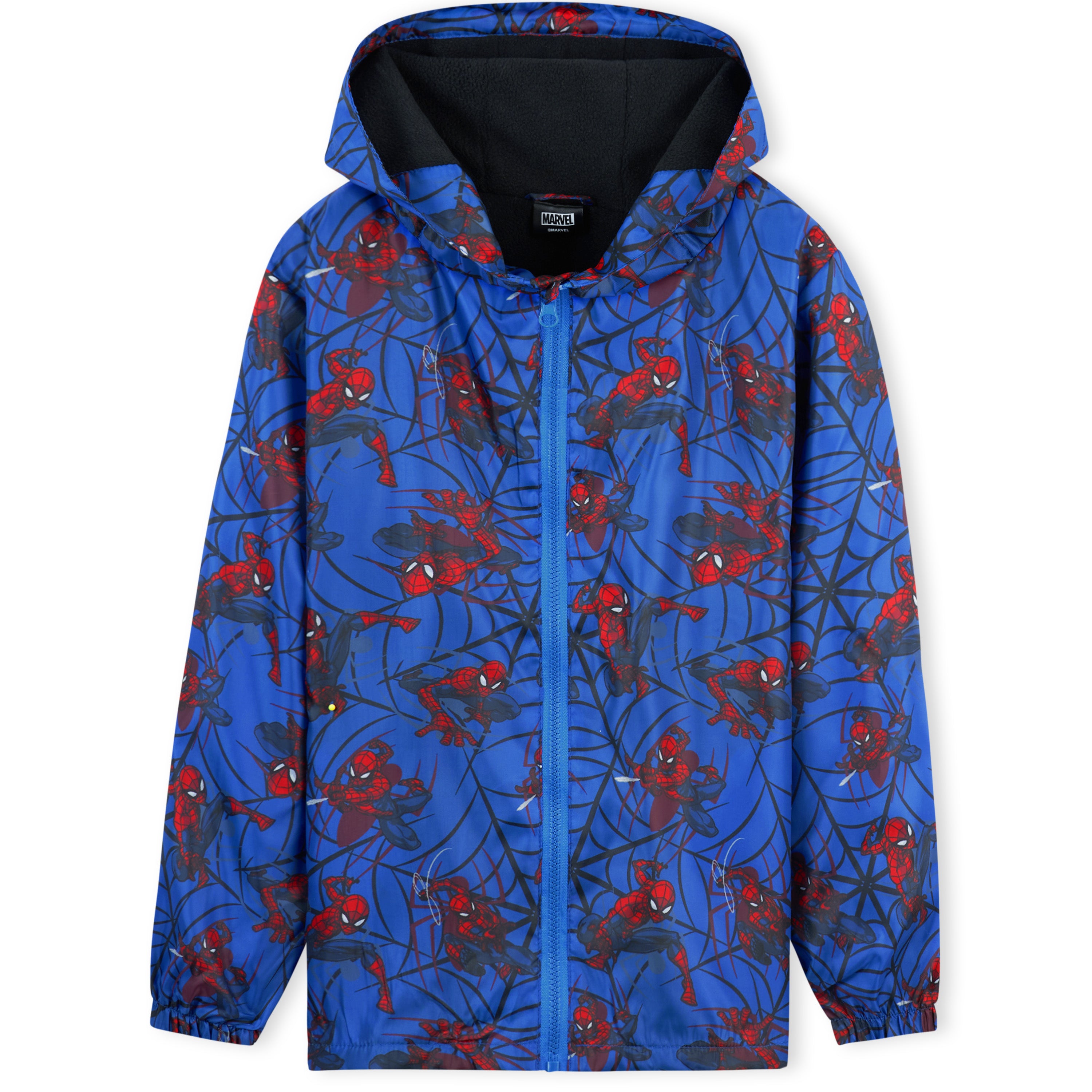 marvel-veste-imperm-able-gar-on-spiderman-5-6-ans-polaire image 1