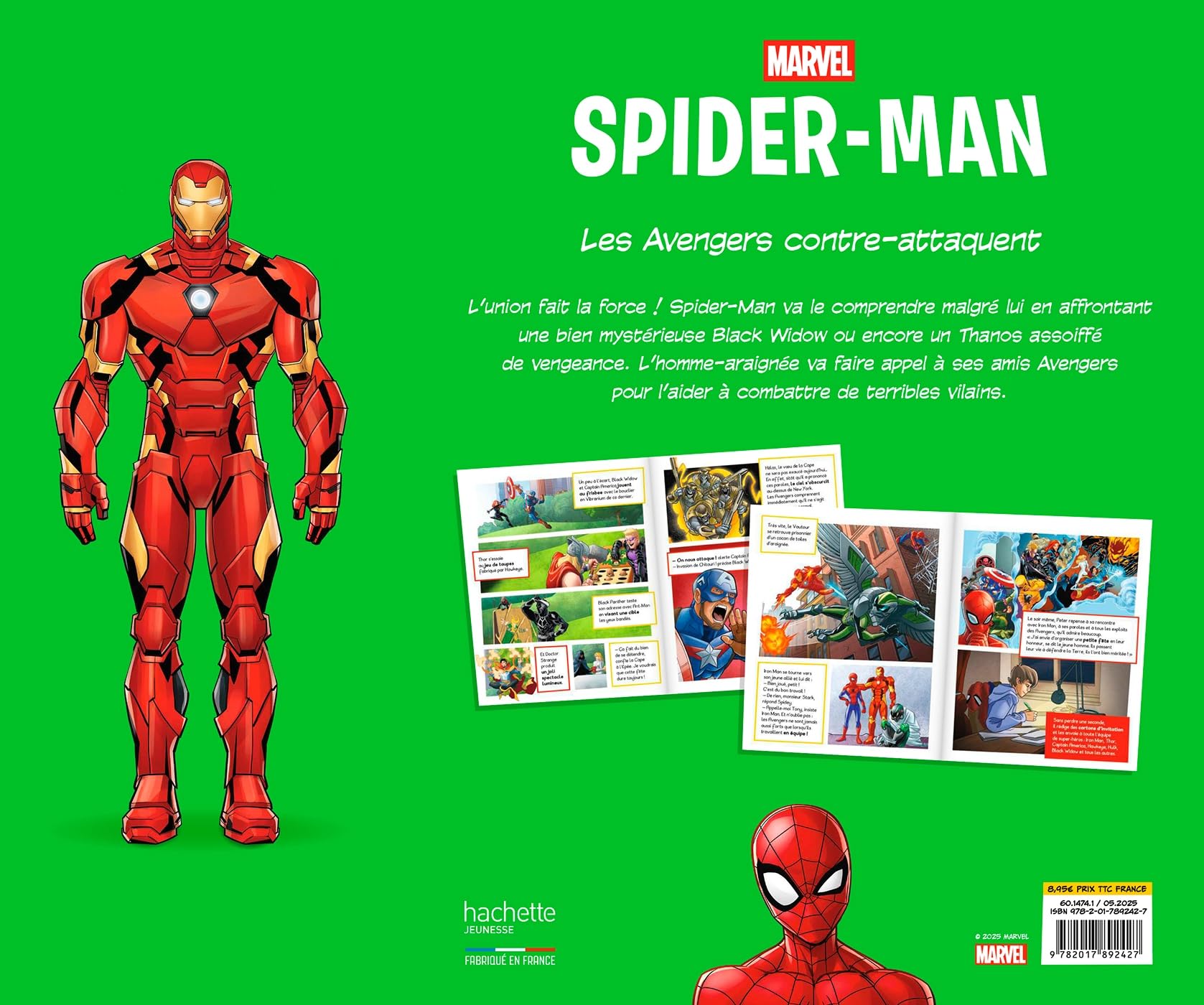 marvel-spider-man-2-les-avengers-contre-attaquent-bd-enfant image 2