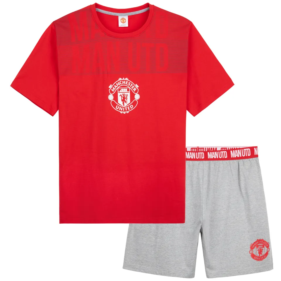 manchester-united-pyjama-court-gar-on-rouge-11-12-ans image 1