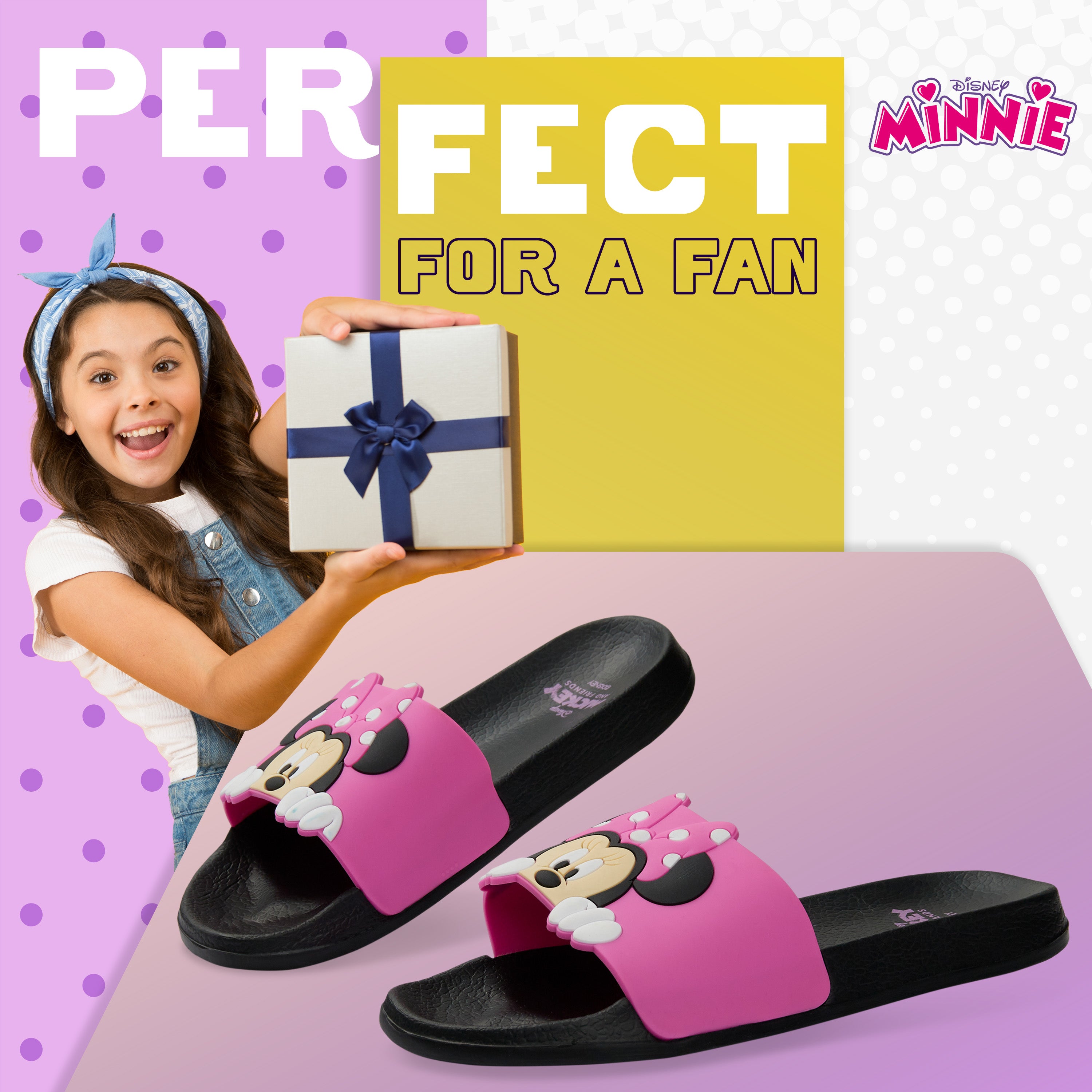 disney-minnie-claquettes-piscine-fille-rose image 3