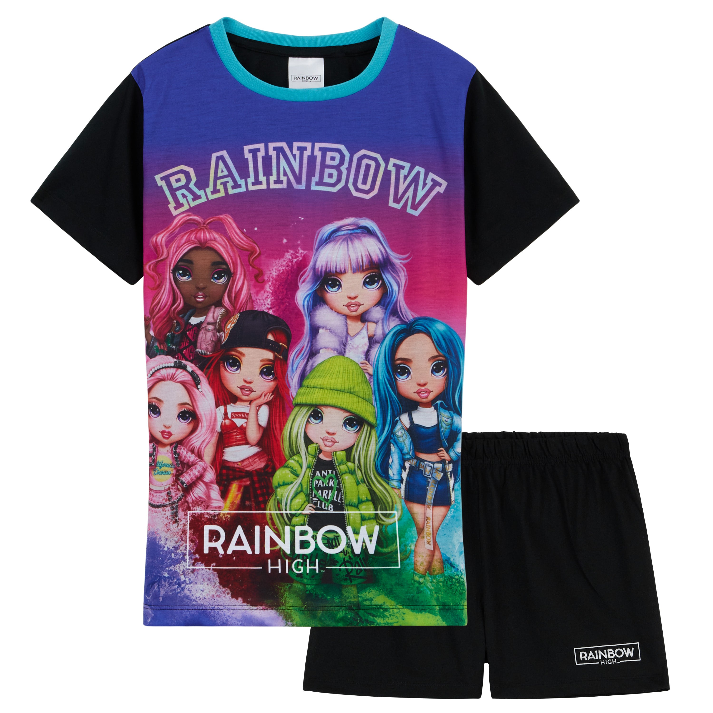 rainbow-high-pyjama-short-fille-t-5-12-ans image 1