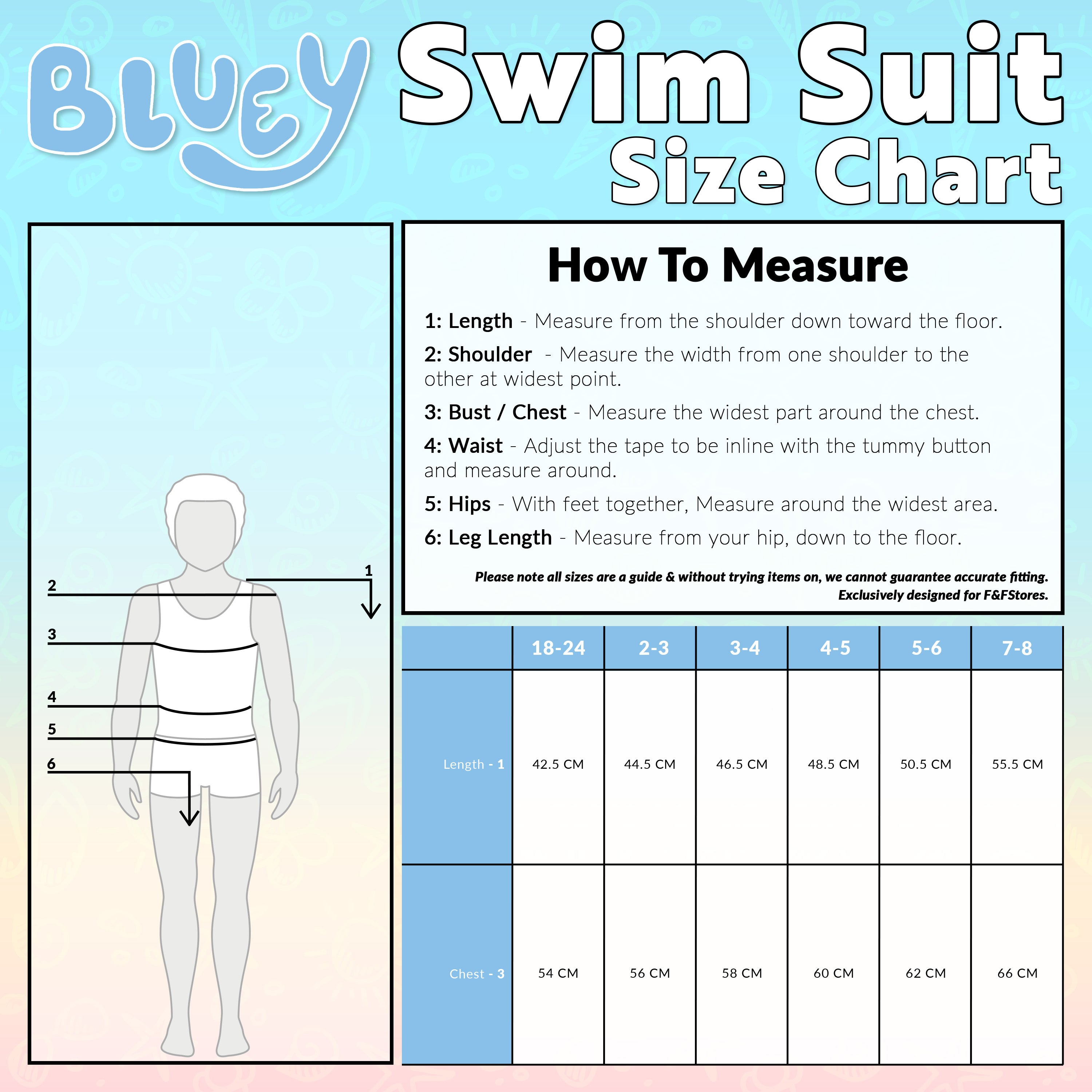 bluey-maillot-de-bain-fille-1-pi-ce-manches-5-6-ans image 6