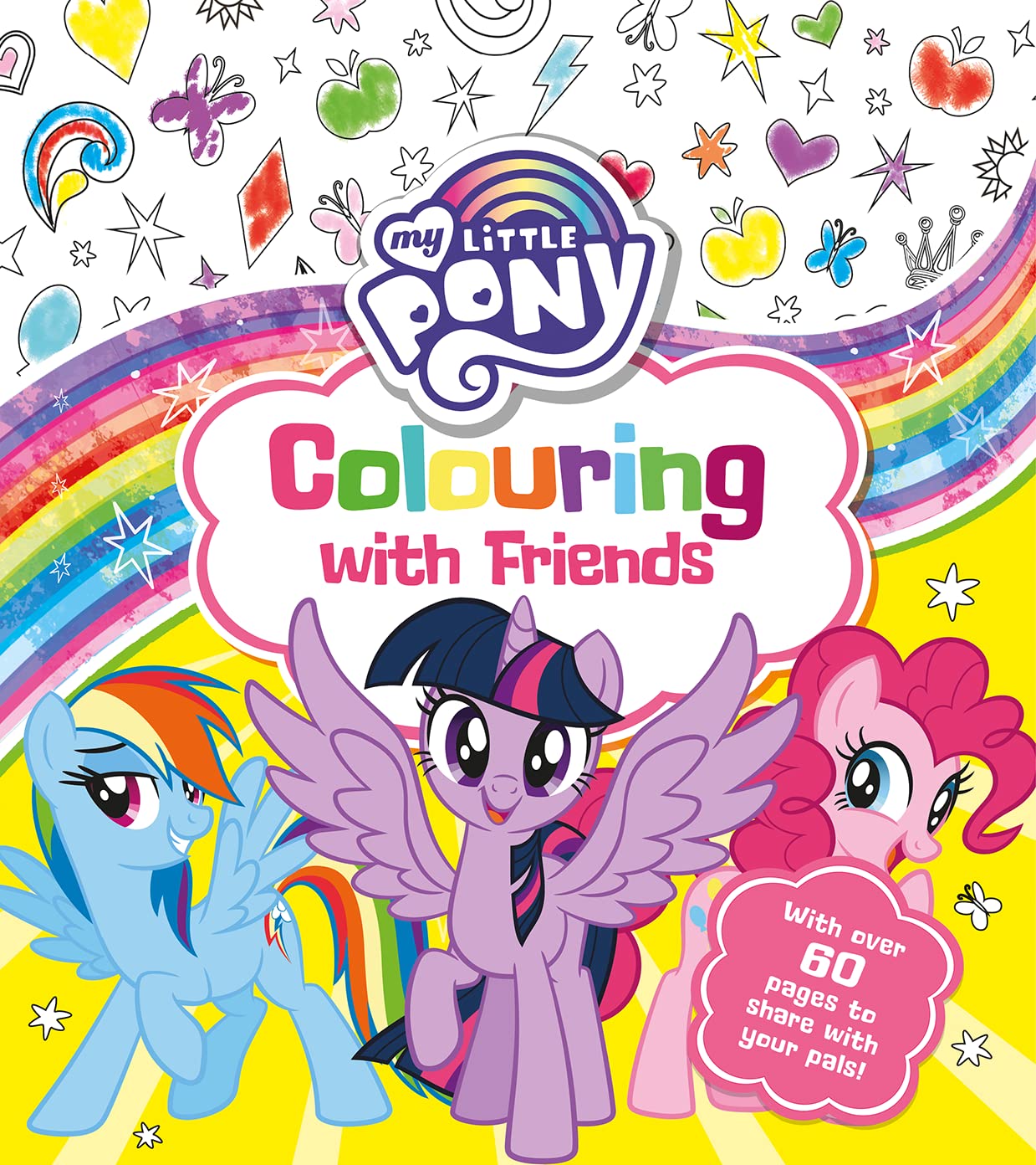 my-little-pony-colouring-with-friends-livre-coloriage-enfant-poney image 1