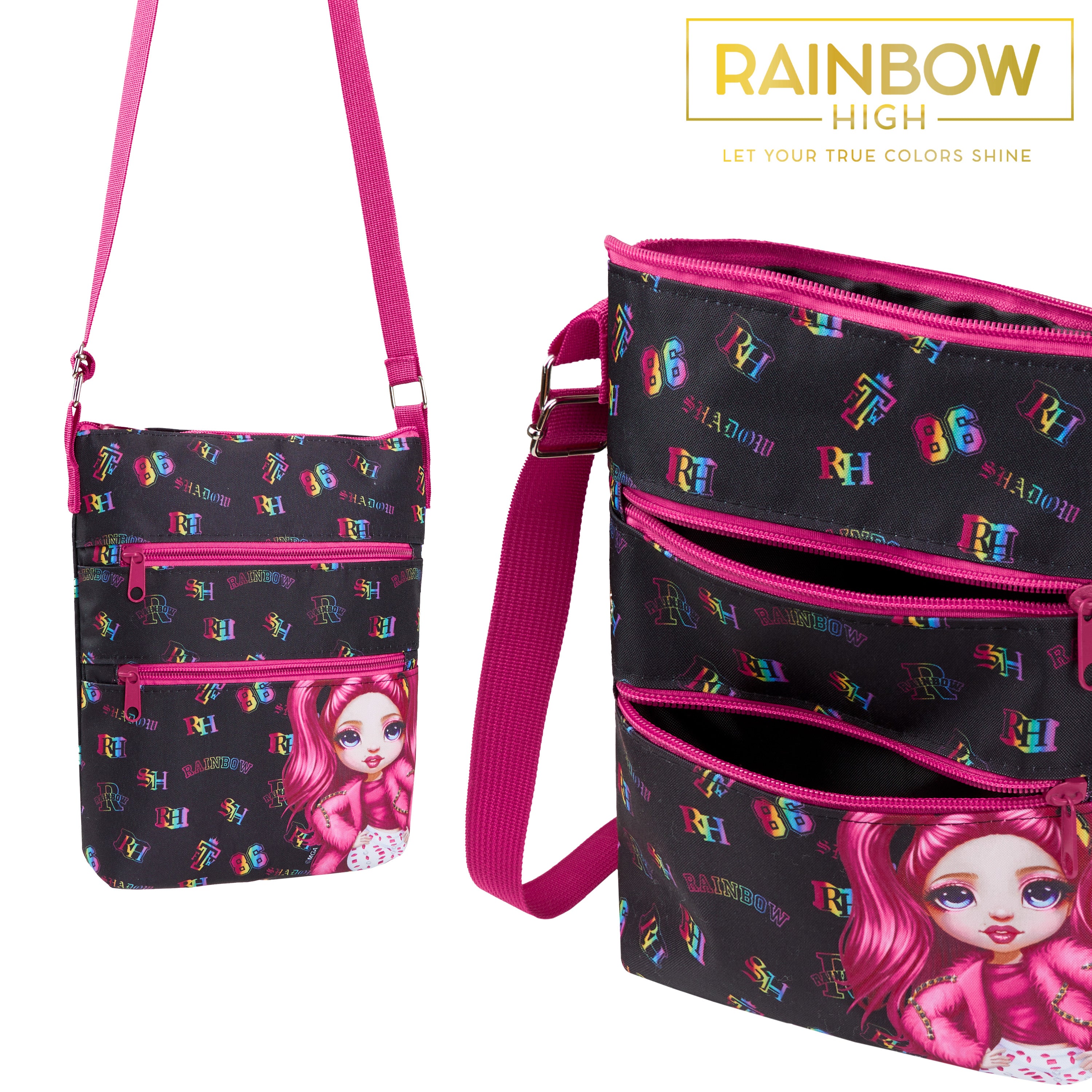 get-trend-girls-rainbow-high-sac-fille-bandouli-re-3-poches image 3