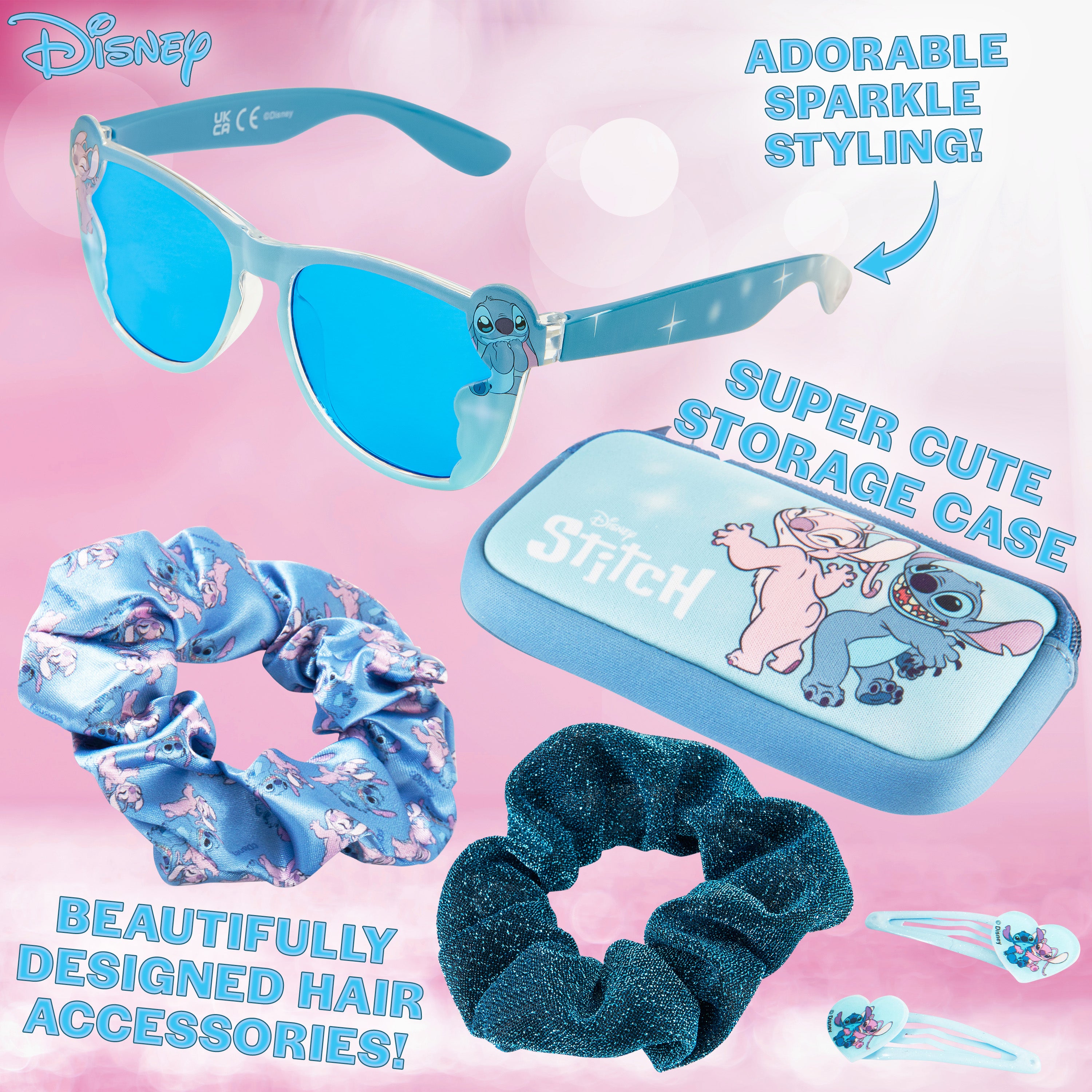 disney-stitch-angel-lunettes-soleil-fille-set-accessoires image 5