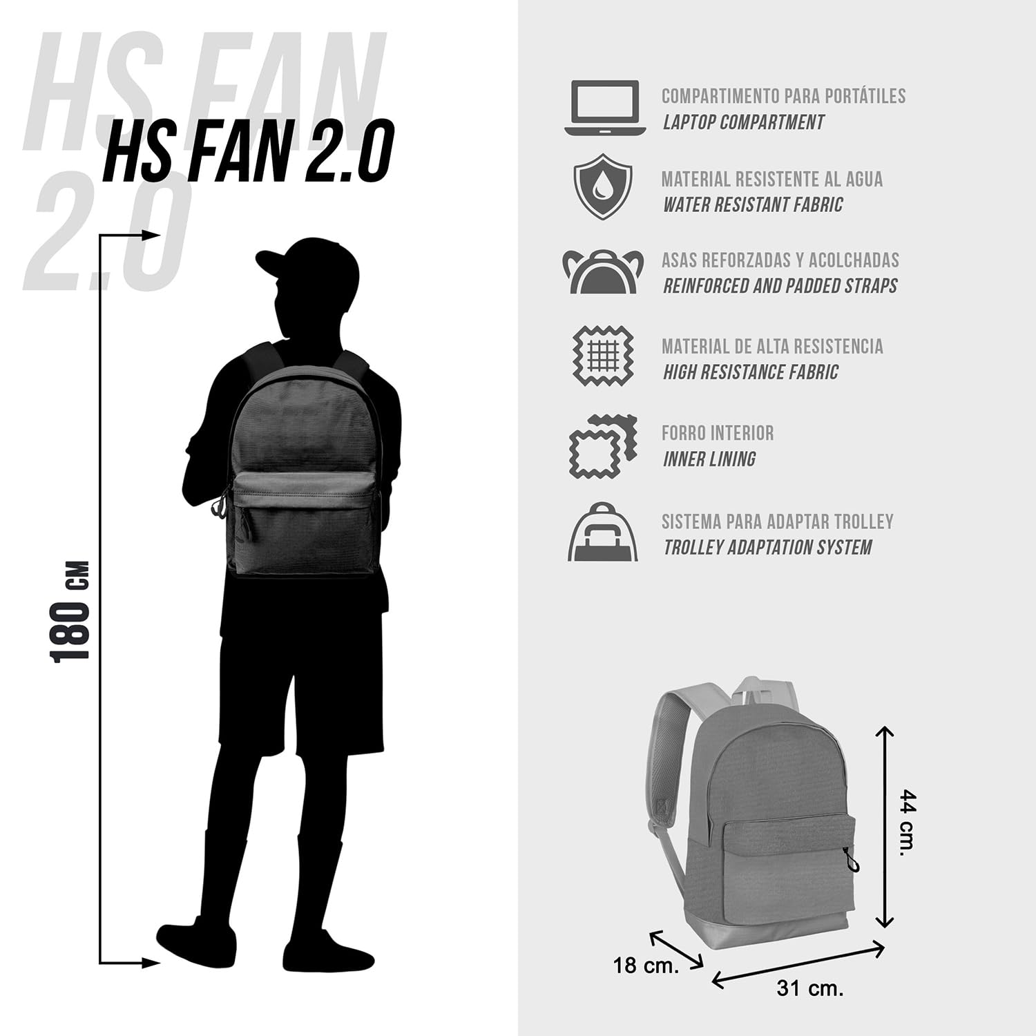 marvel-black-panther-wakanda-sac-dos-noir-hs-fan-2-0 image 4