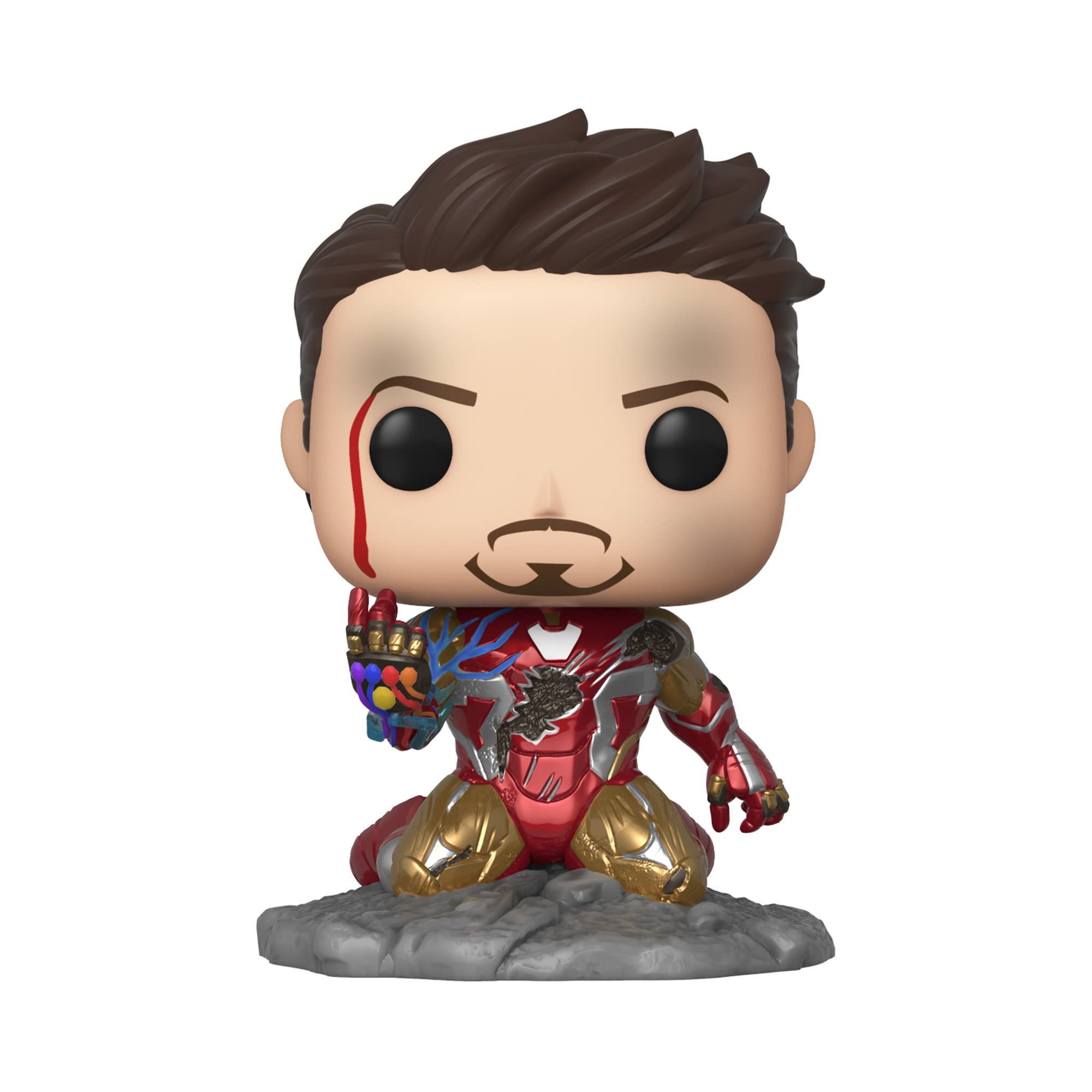 funko-pop-marvel-iron-man-figurine-vinyle-i-am-iron-man-metallic-glow image 2