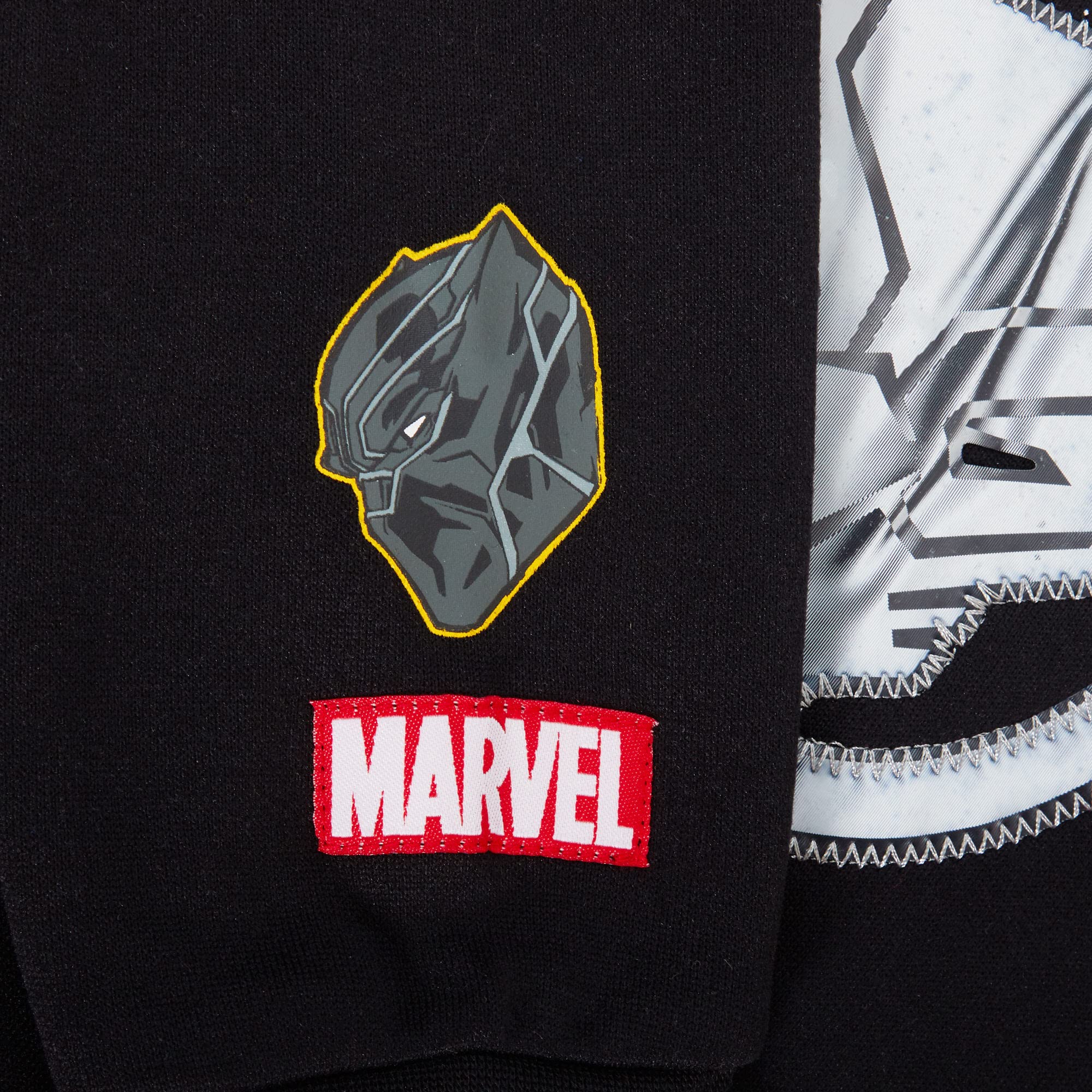 marvel-black-panther-sweat-capuche-enfant-polaire-wakanda image 3