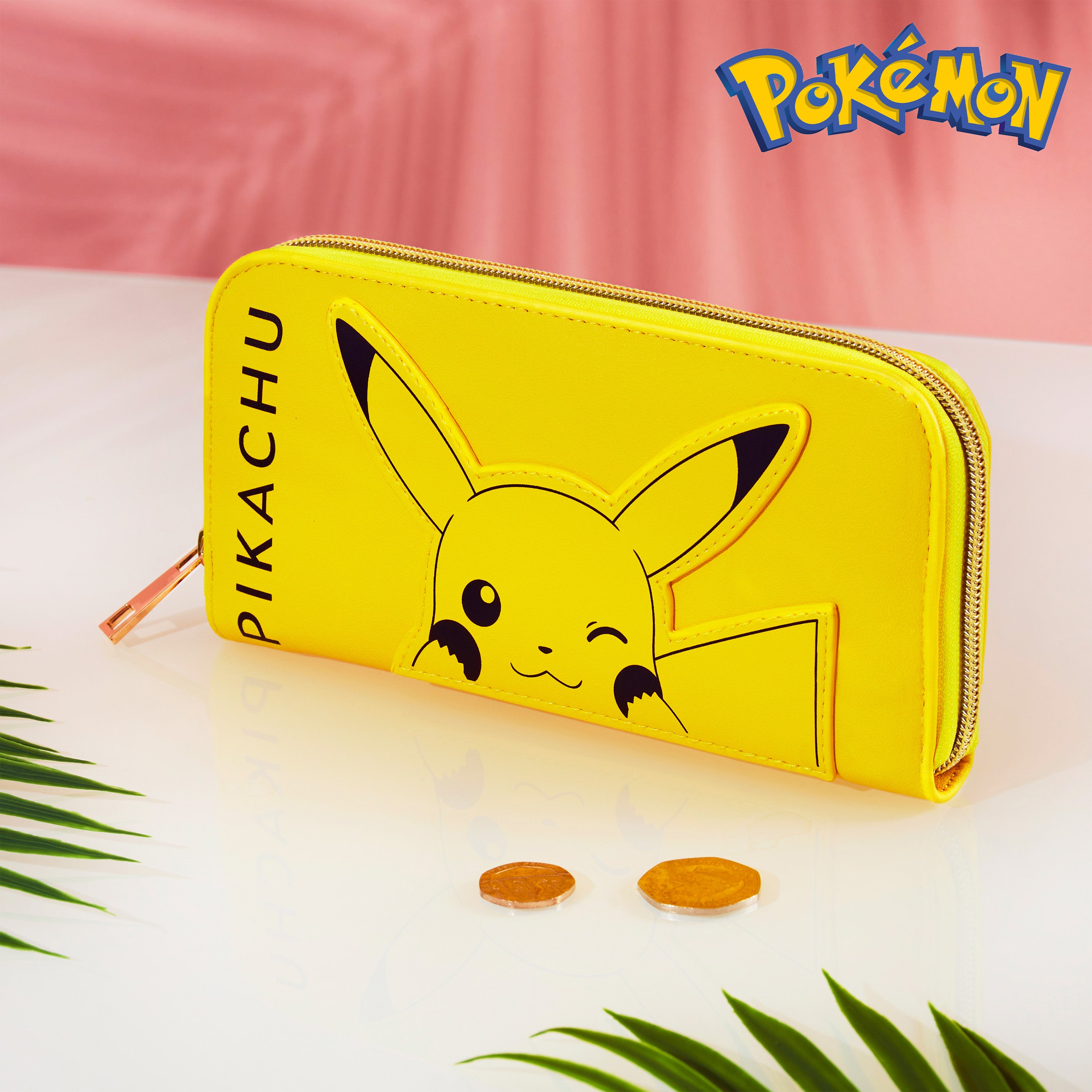 pok-mon-pikachu-portefeuille-femme-grand-zip-voyage image 2